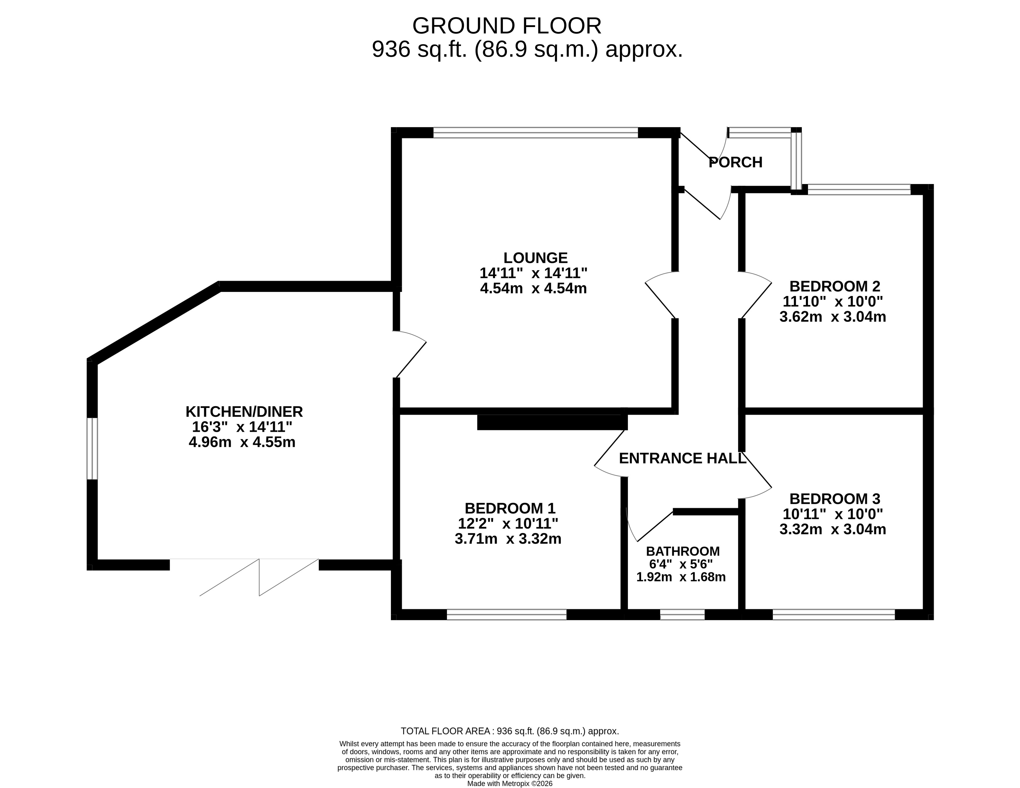 15, Hartwell Avenue, Plymouth floorplan