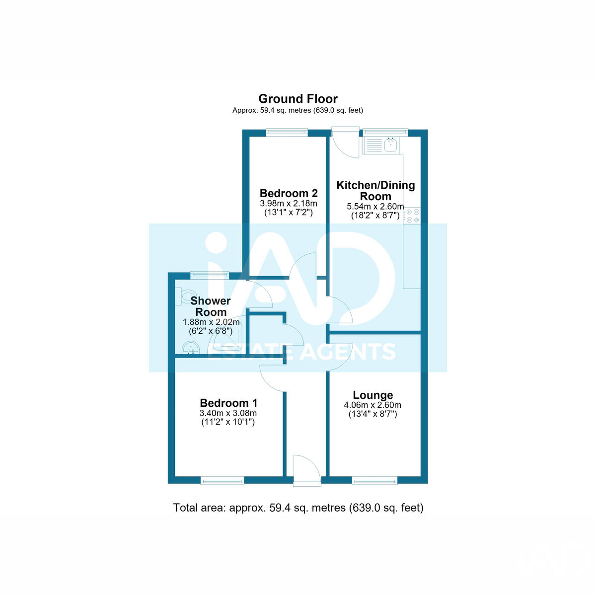 Davy Lamp Close, Bedworth floorplan