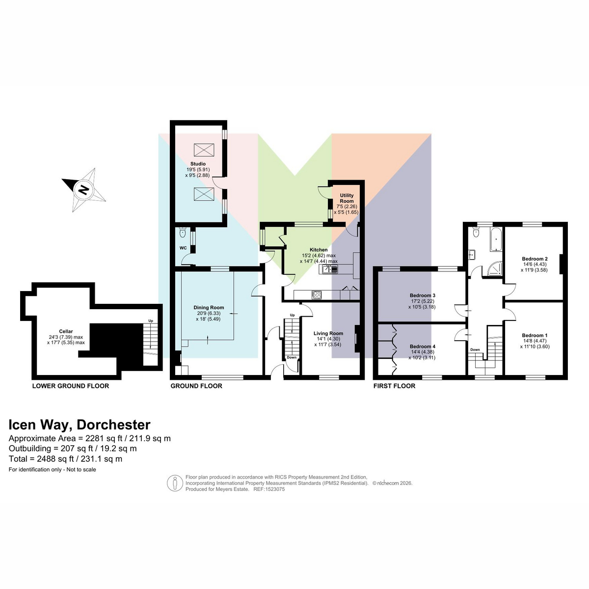 6, Icen Way, Dorchester floorplan