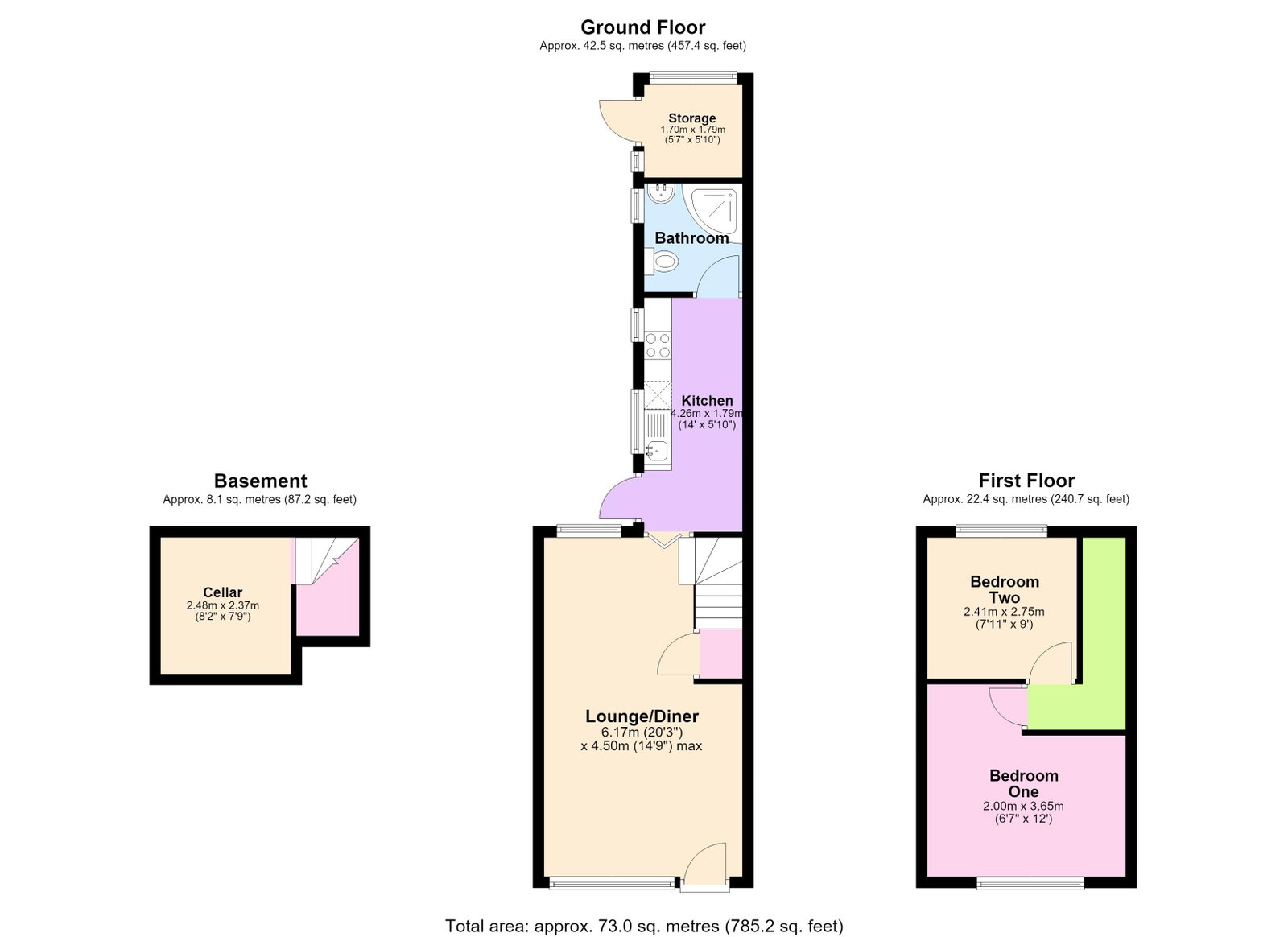 Melrose Cottages,2, Walsall Road, Lichfield floorplan