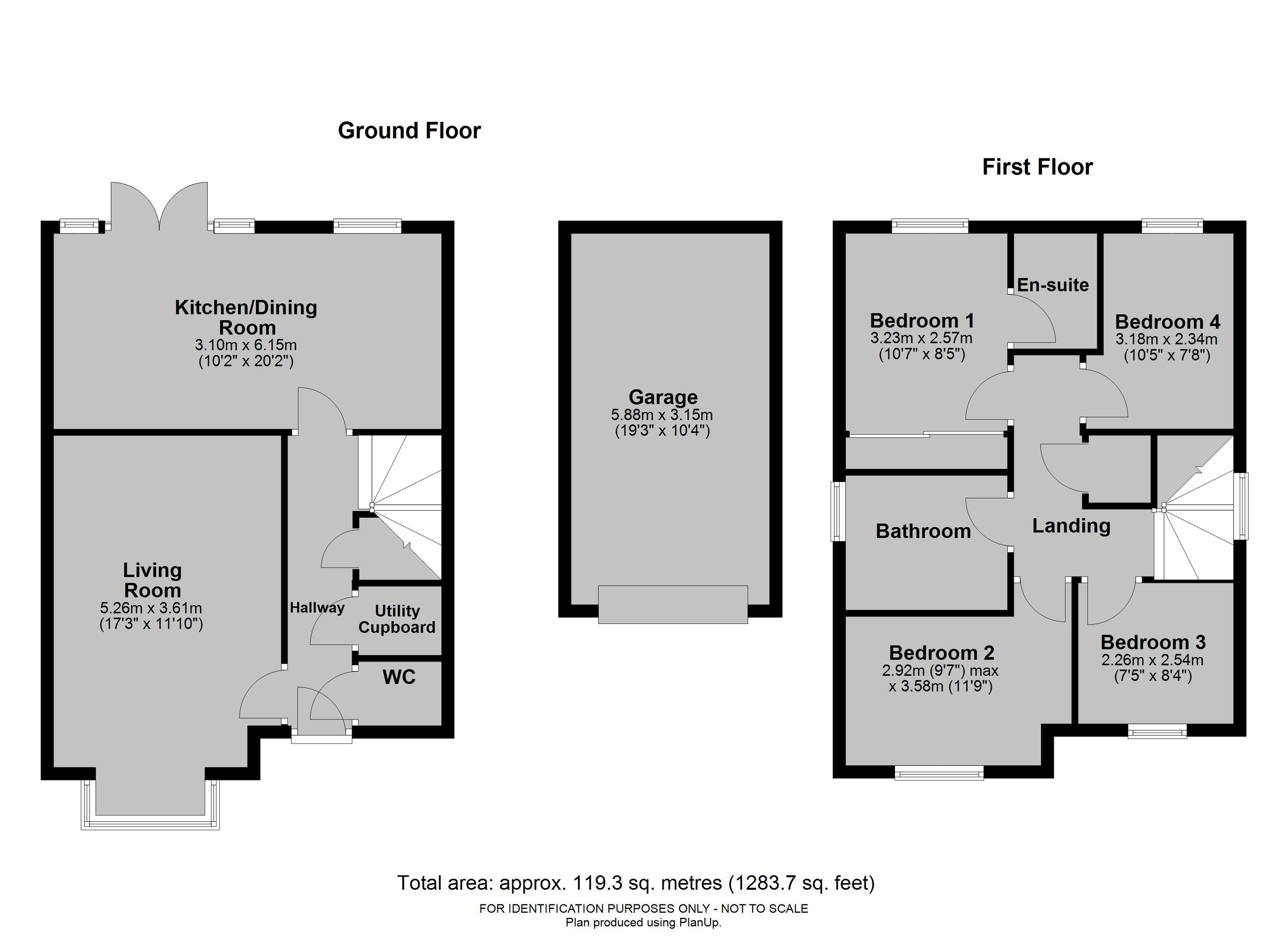 25 Carrion Grove, Hereford floorplan