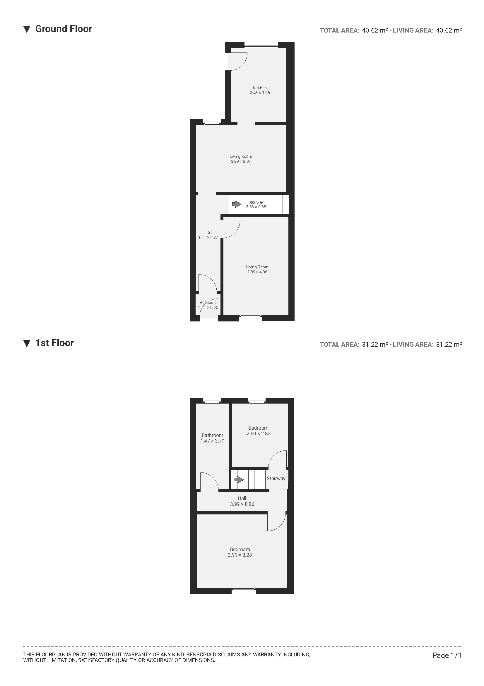 Spring Street, Accrington floorplan