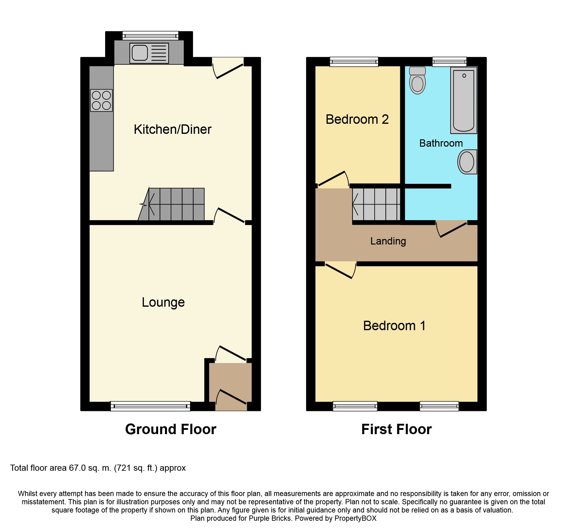 2 Bedrooms Terraced house for sale in Darwen Road, Bolton BL7