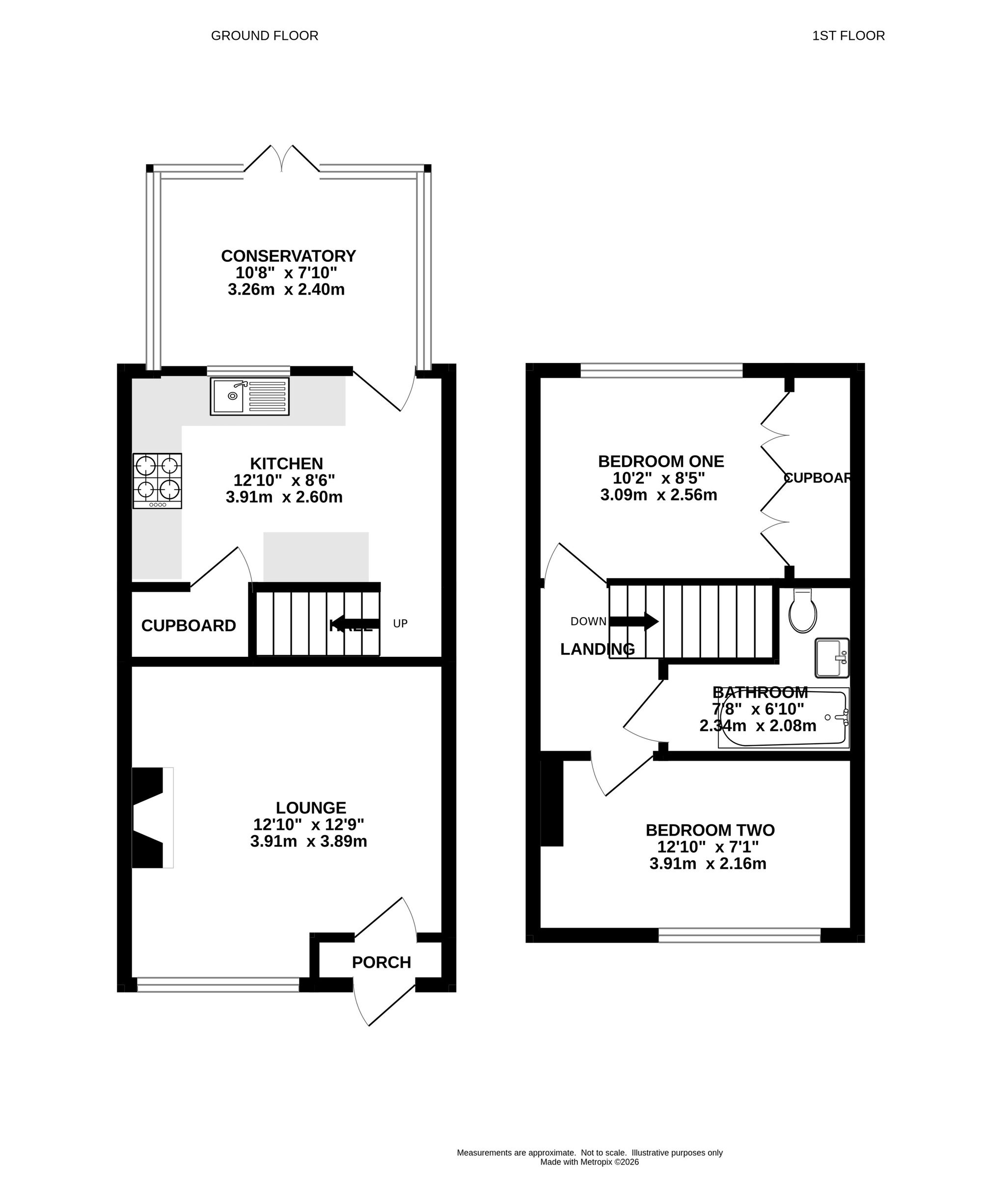 24 Baslow Grove, Stockport floorplan