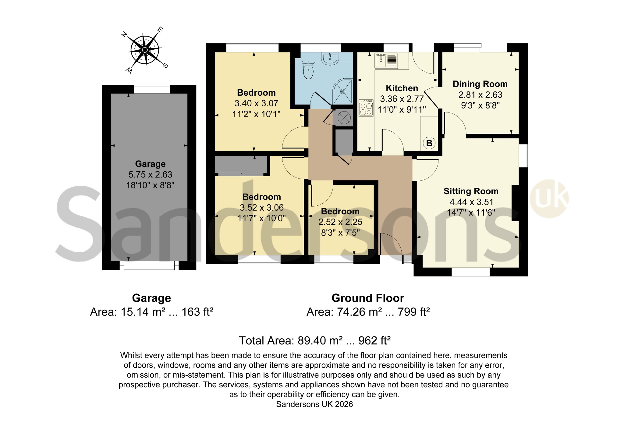 11 Bishopslea Close, Wells, Somerset floorplan