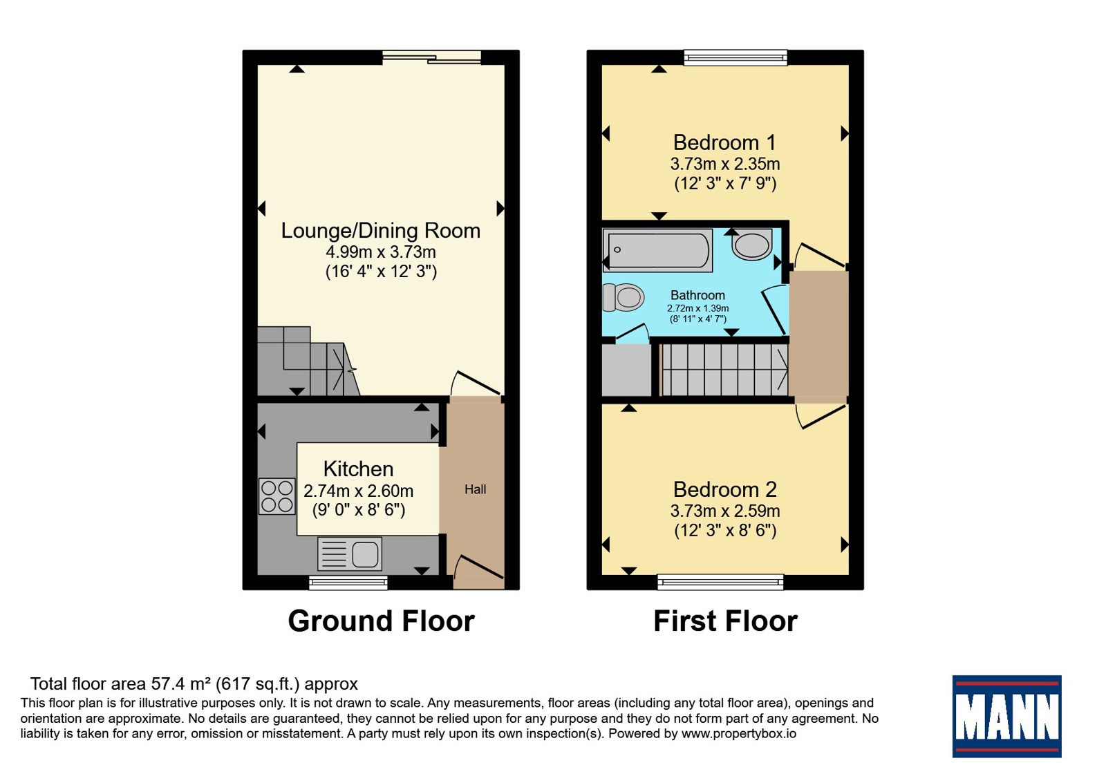 6, Osier Close, Hampshire floorplan