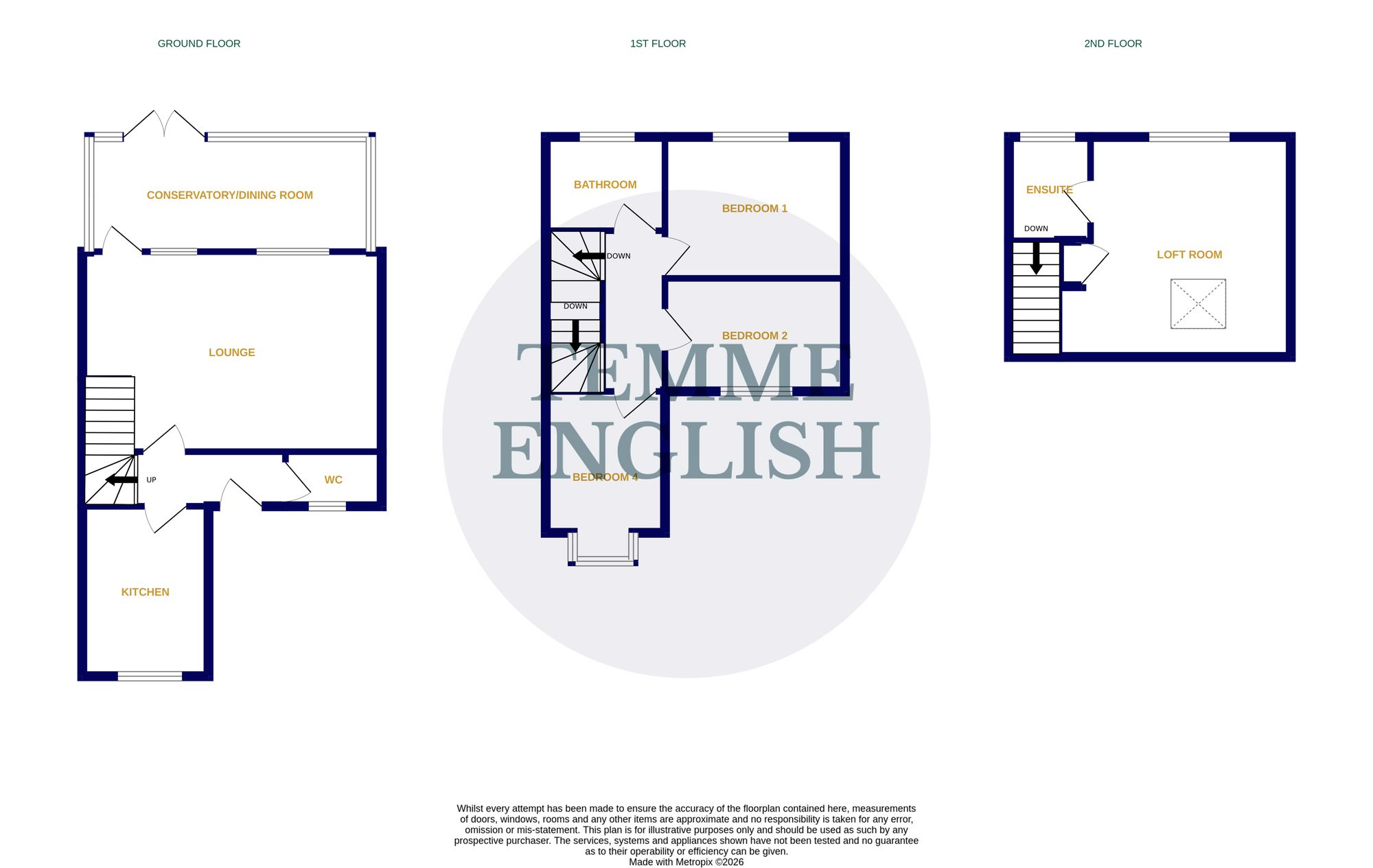 15 Berkley Close, Colchester floorplan