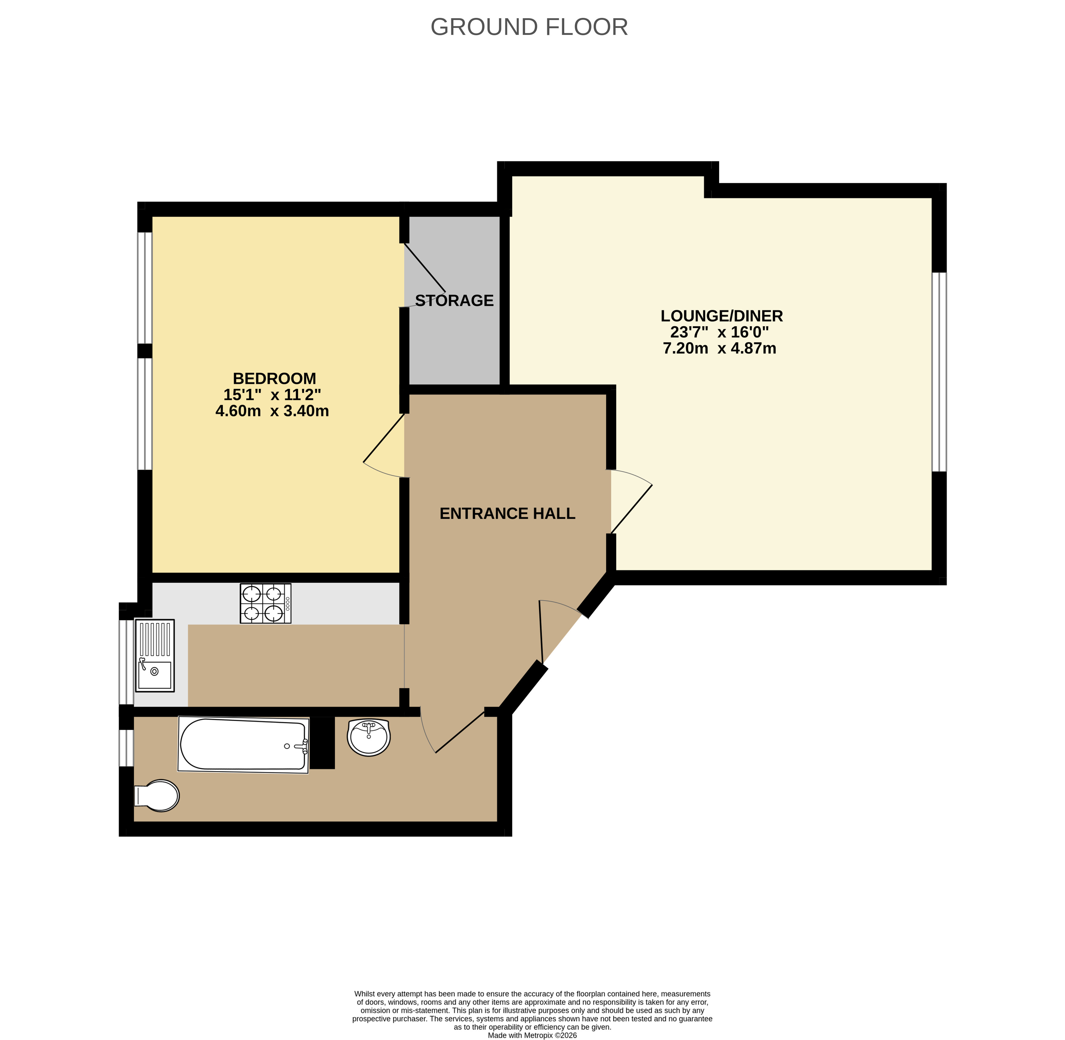34, Keirs Walk, Glasgow floorplan