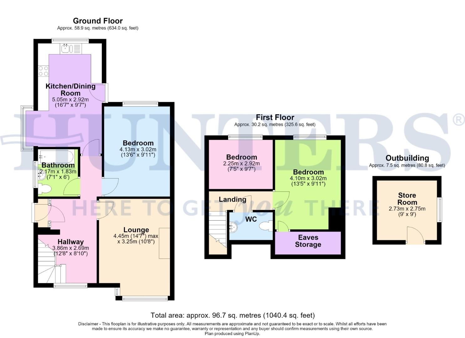 Crossby Close, Middleton floorplan