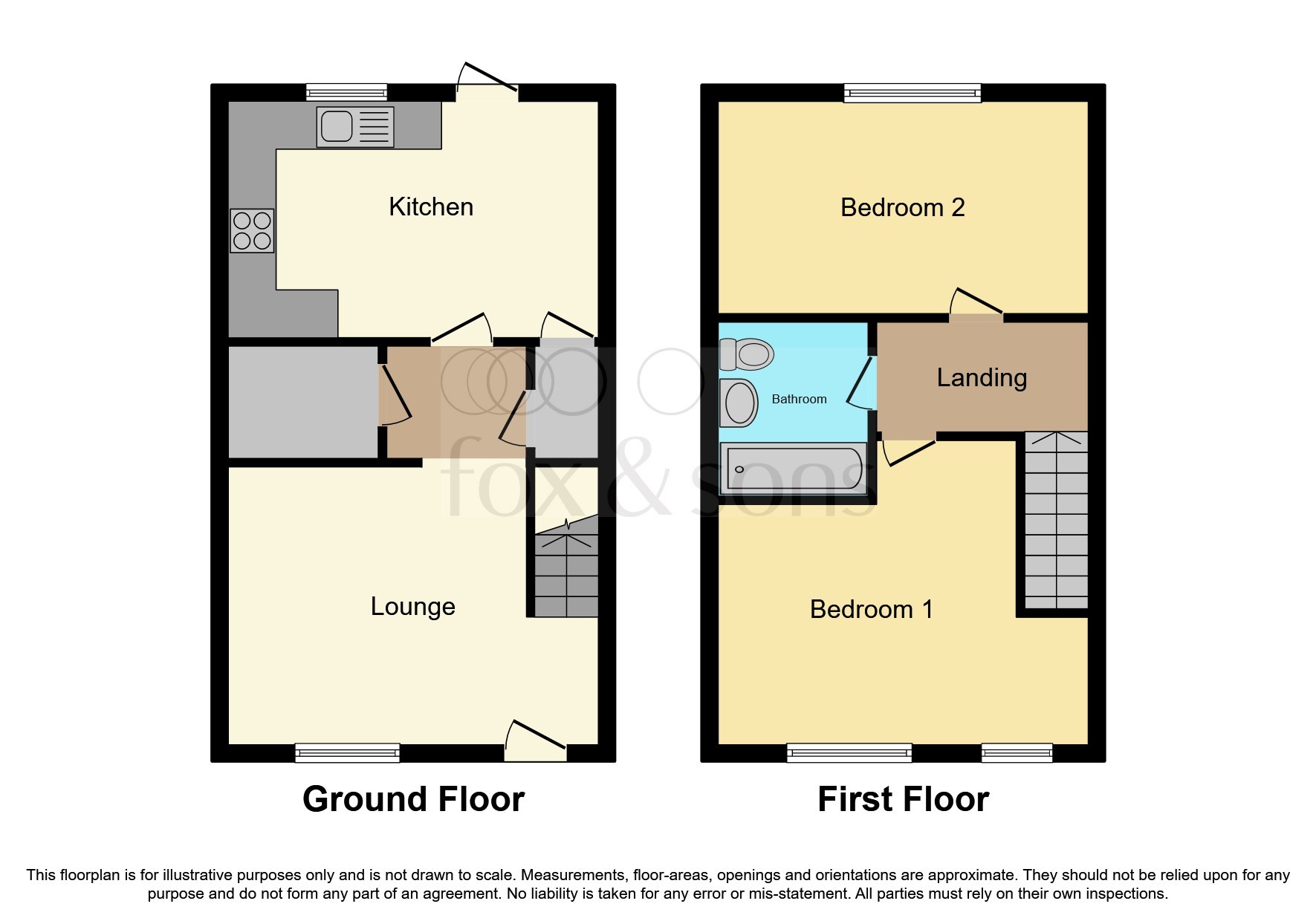 11, Croft Court, North Croft, Taunton floorplan
