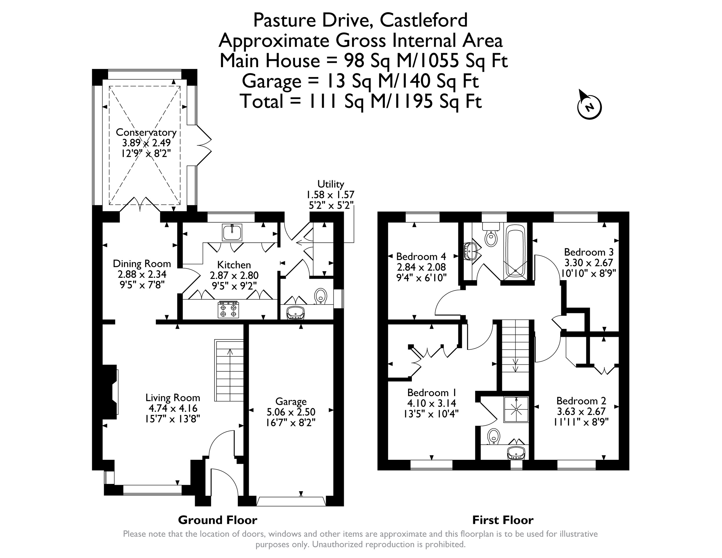 31 Pasture Drive, Castleford floorplan