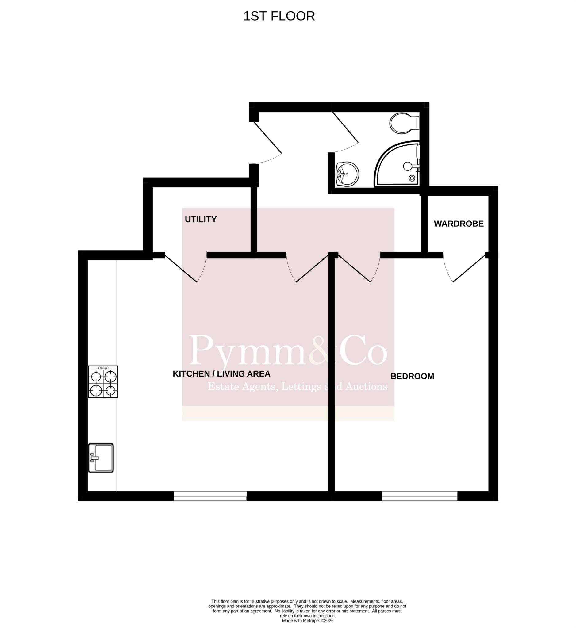 Flat 1, Market Place, Wymondham floorplan