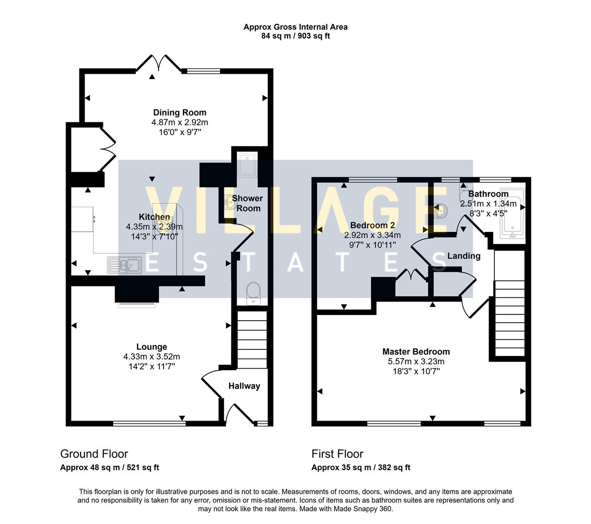 32, Linton Avenue, Borehamwood floorplan