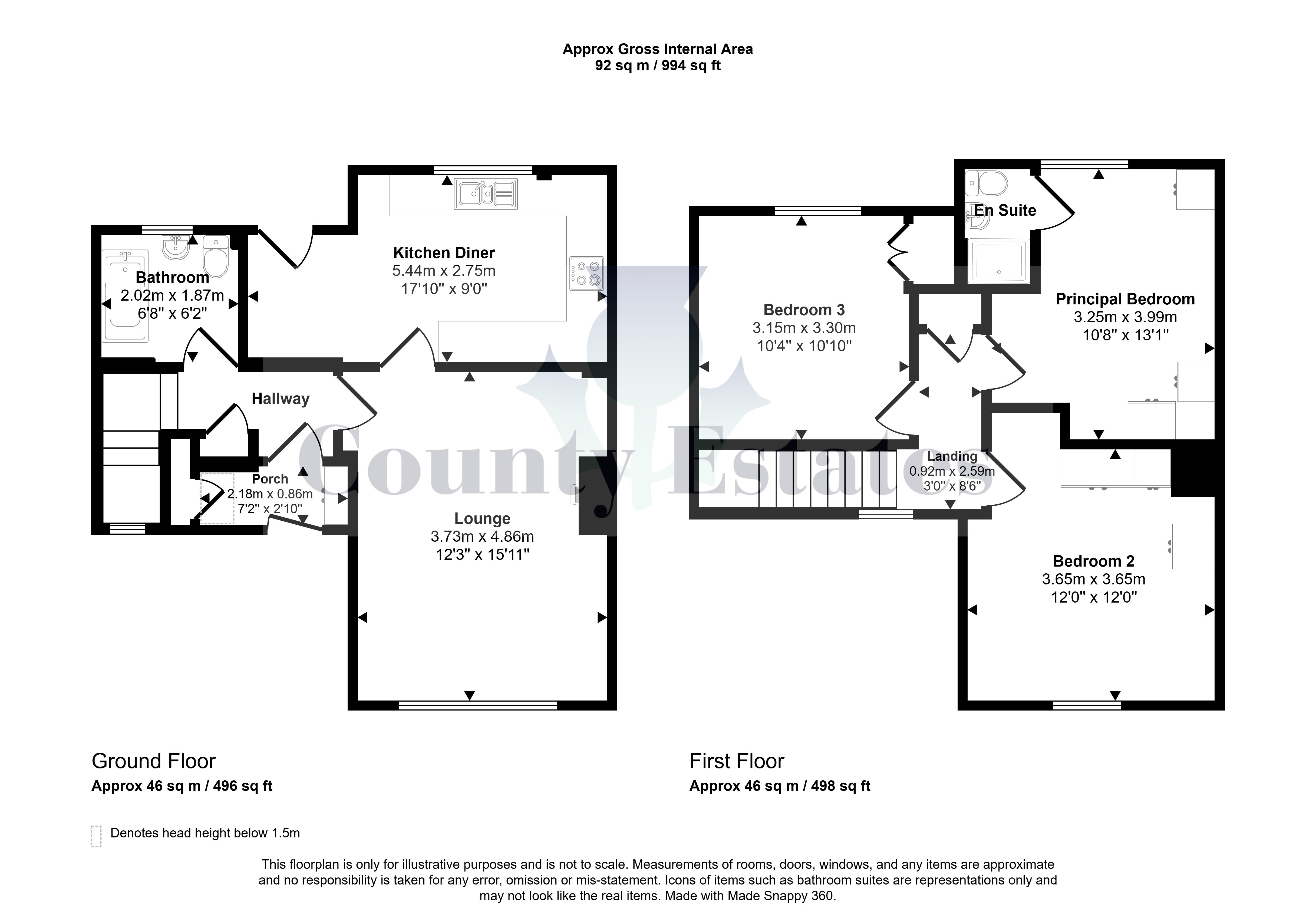 89, Deerpark, Sauchie floorplan