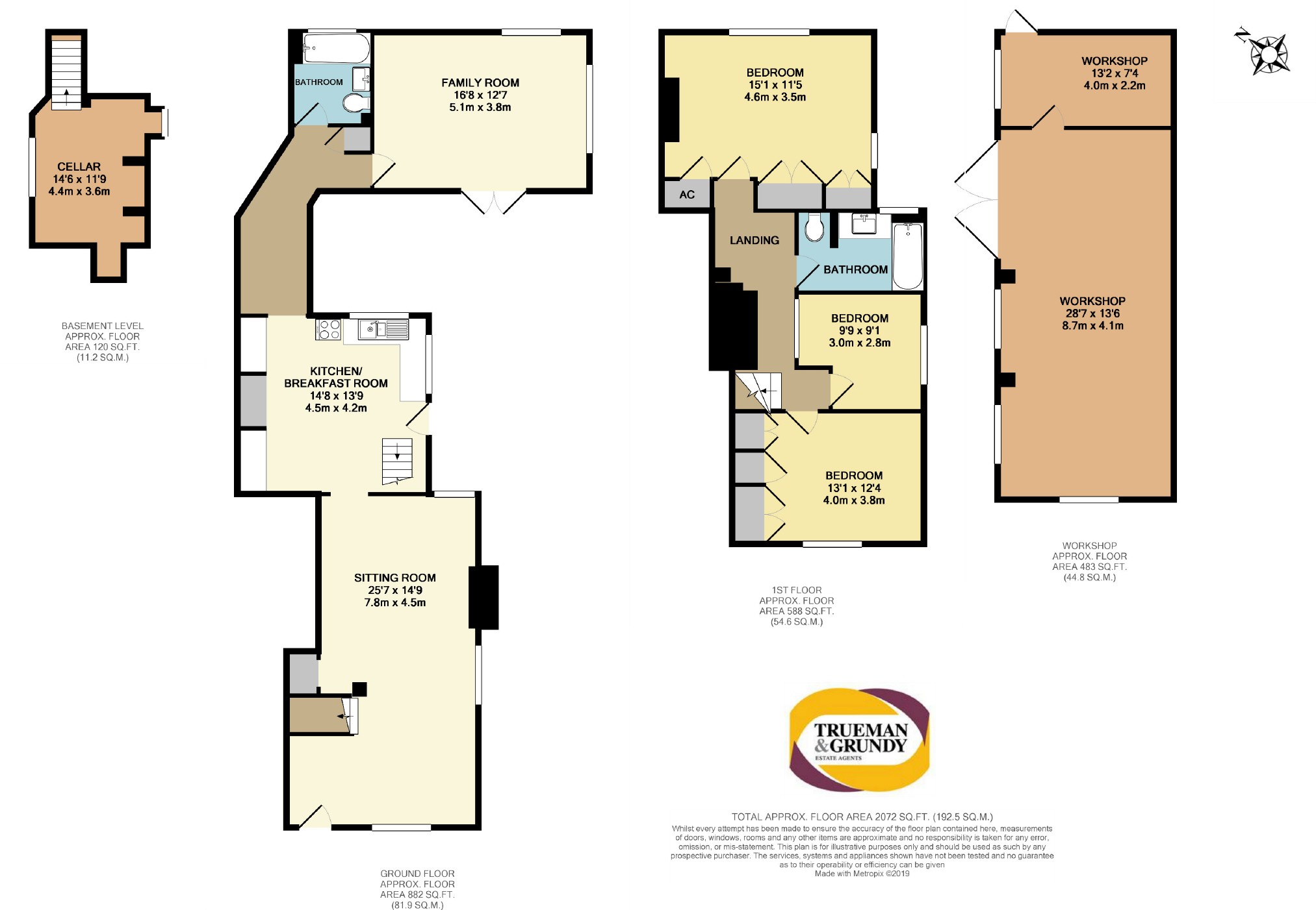 3 Bedrooms Semi-detached house for sale in Dippenhall Street, Crondall, Farnham GU10