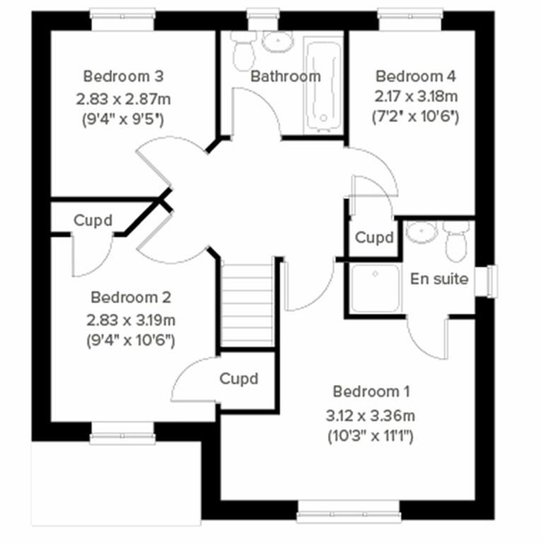 Plot 60, Redworthy Orchard, Gisburn, Moor Road, Bristol floorplan