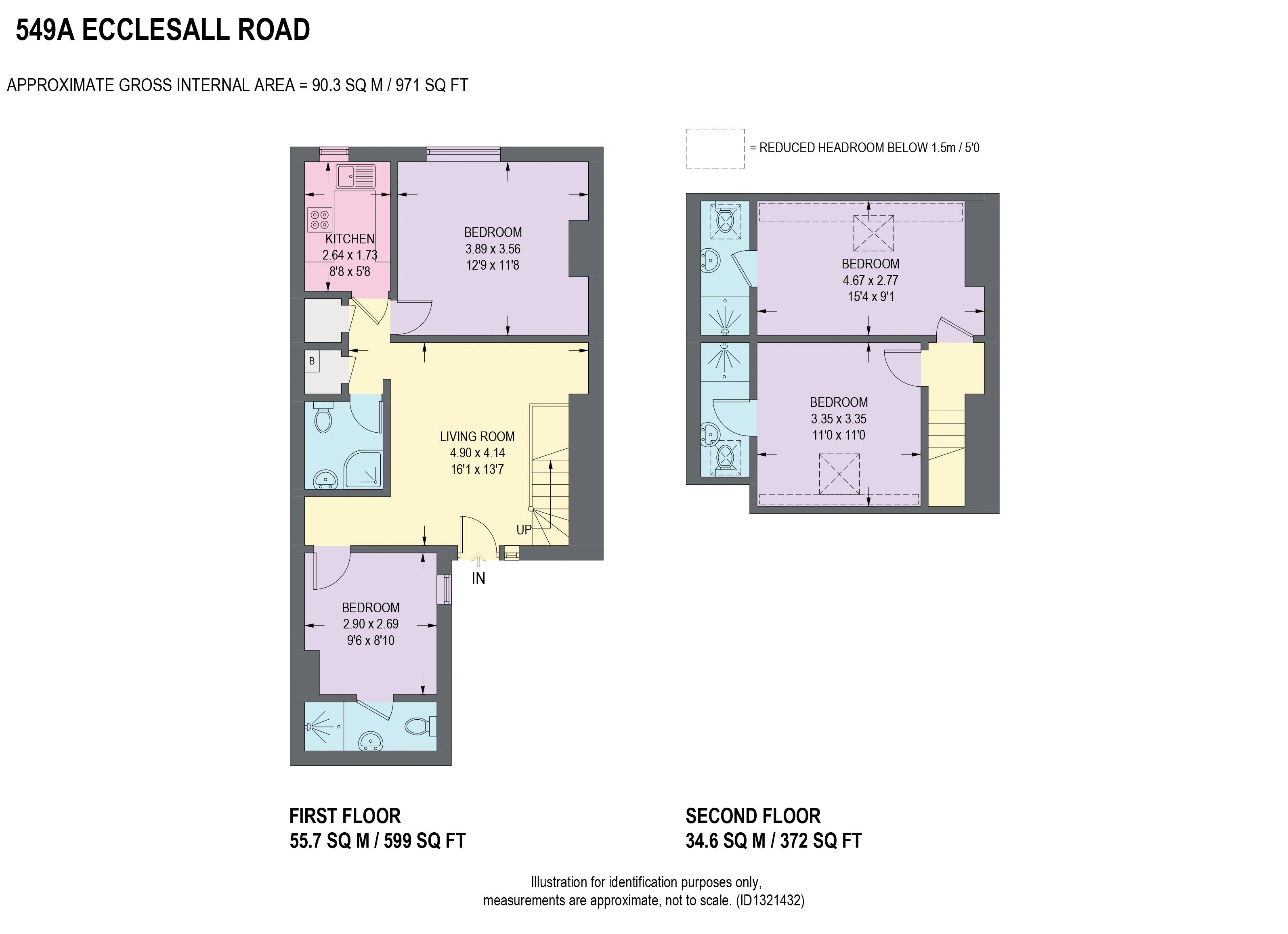 549a, Ecclesall Road, Sheffield floorplan