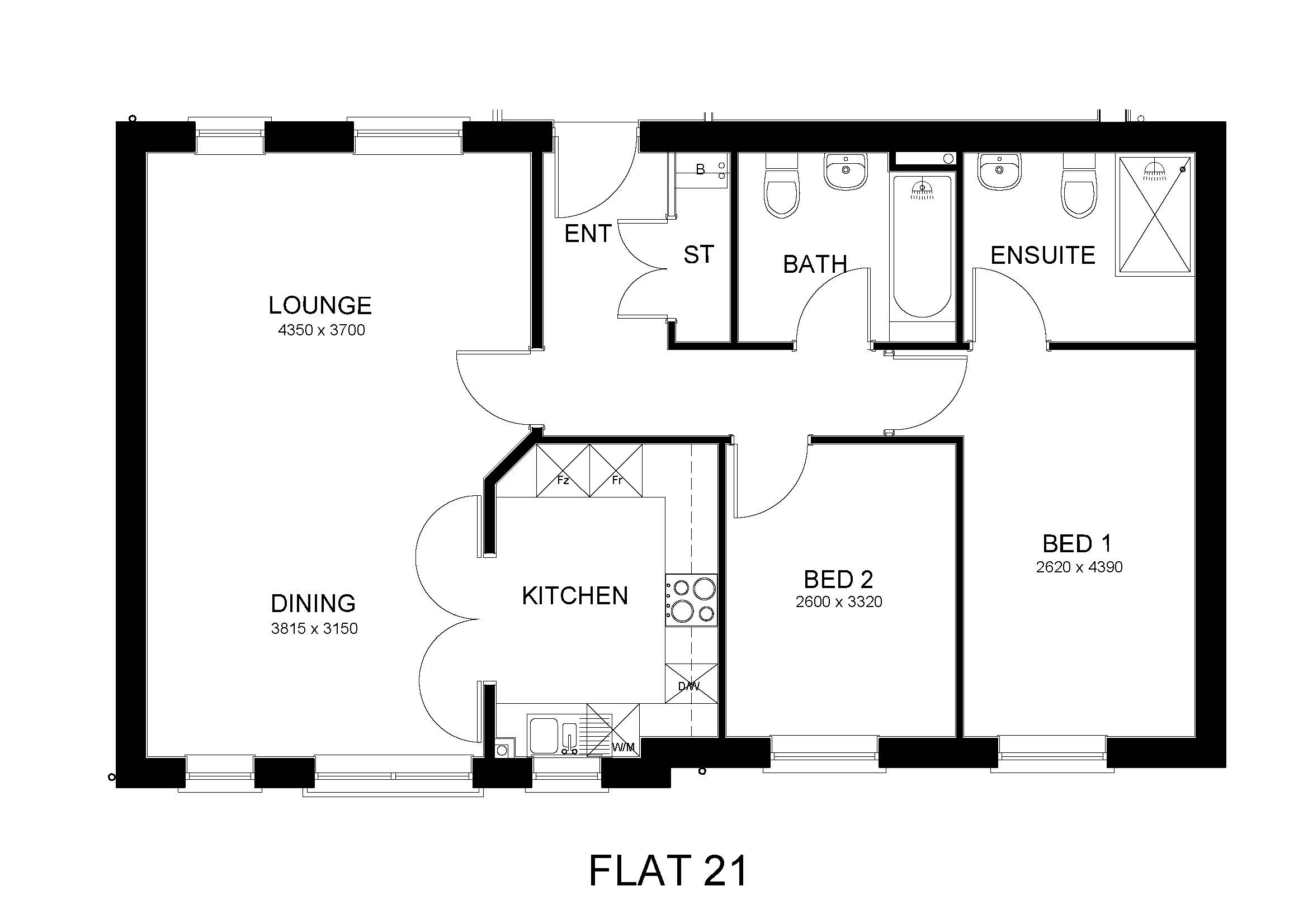 21 Brewers Court, Willeys Avenue, Exeter floorplan