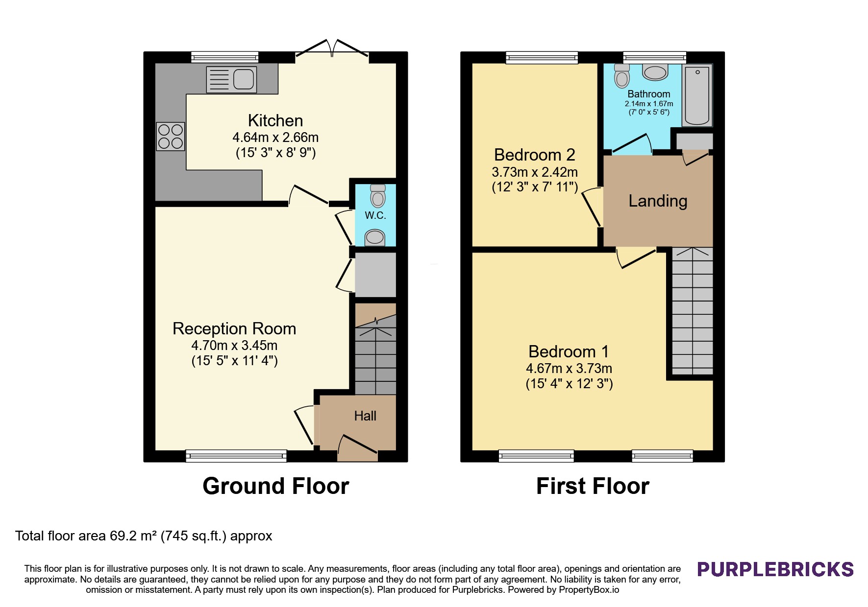 4, Cherry Tree Drive, Yarm floorplan