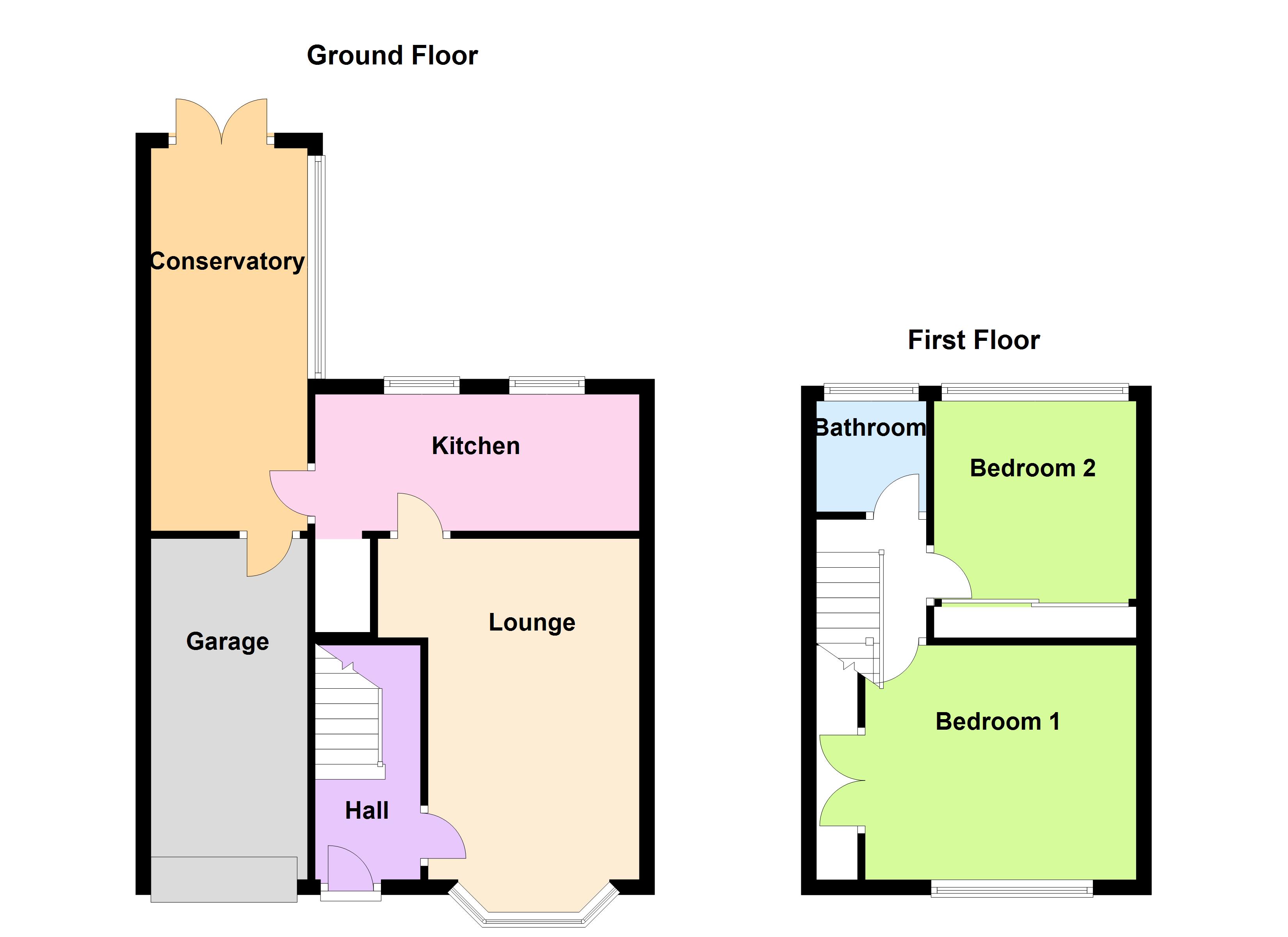 2 Bedrooms Semi-detached house for sale in Whittleford Grove, Castle Bromwich, Birmingham B36