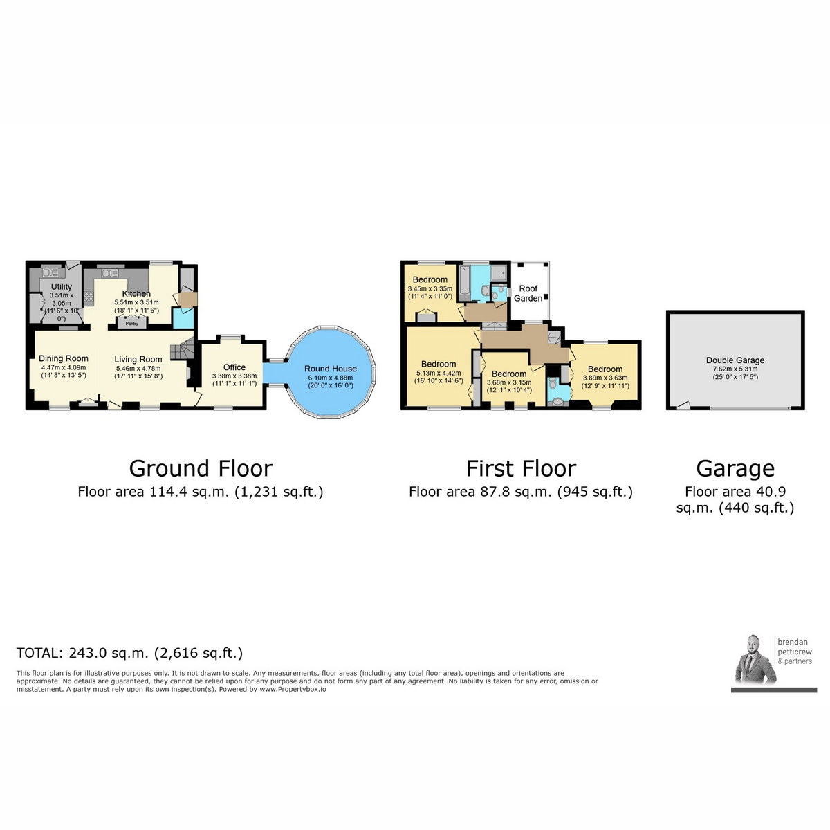 The Old Post Office, Shuckburgh Road, Priors Marston floorplan