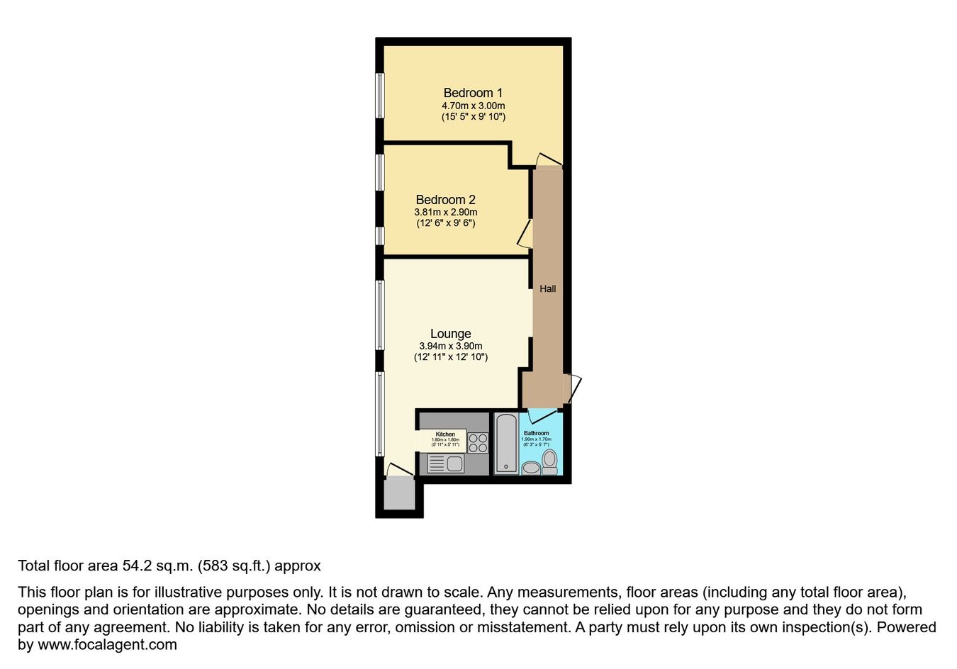 Clarendon House, Bridge Street, Northampton floorplan