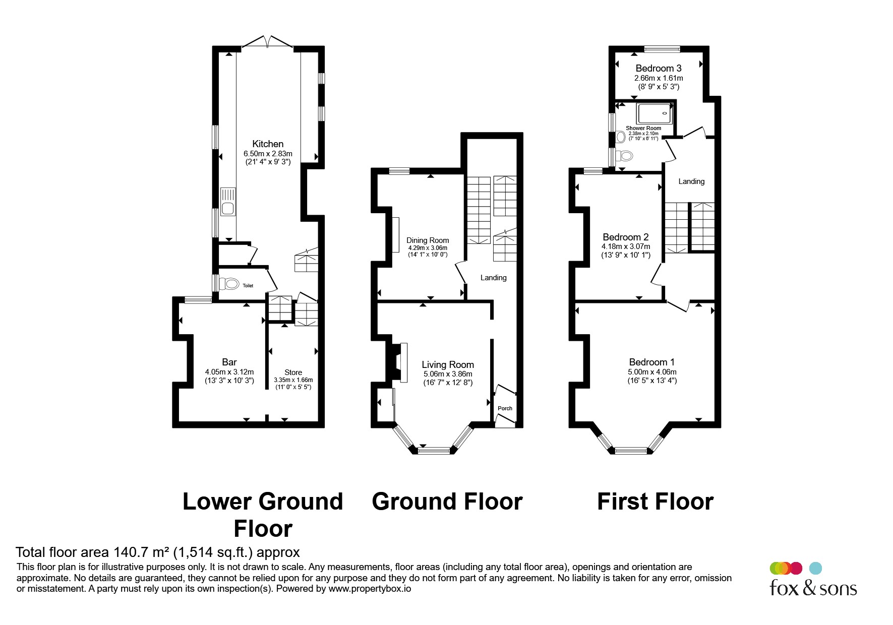 65, St. Georges Terrace, Plymouth floorplan