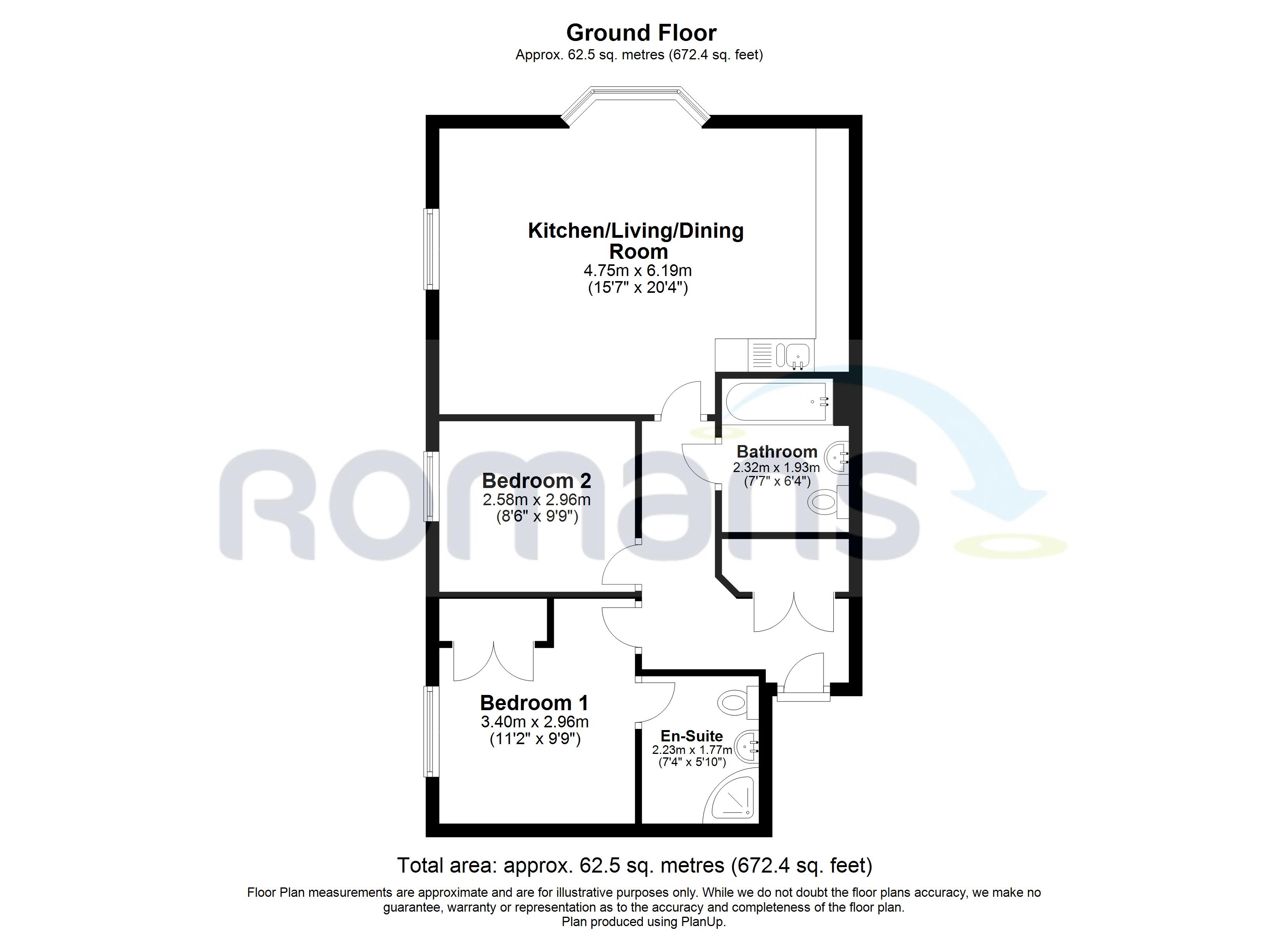 1, Colebrook House, Wokingham floorplan