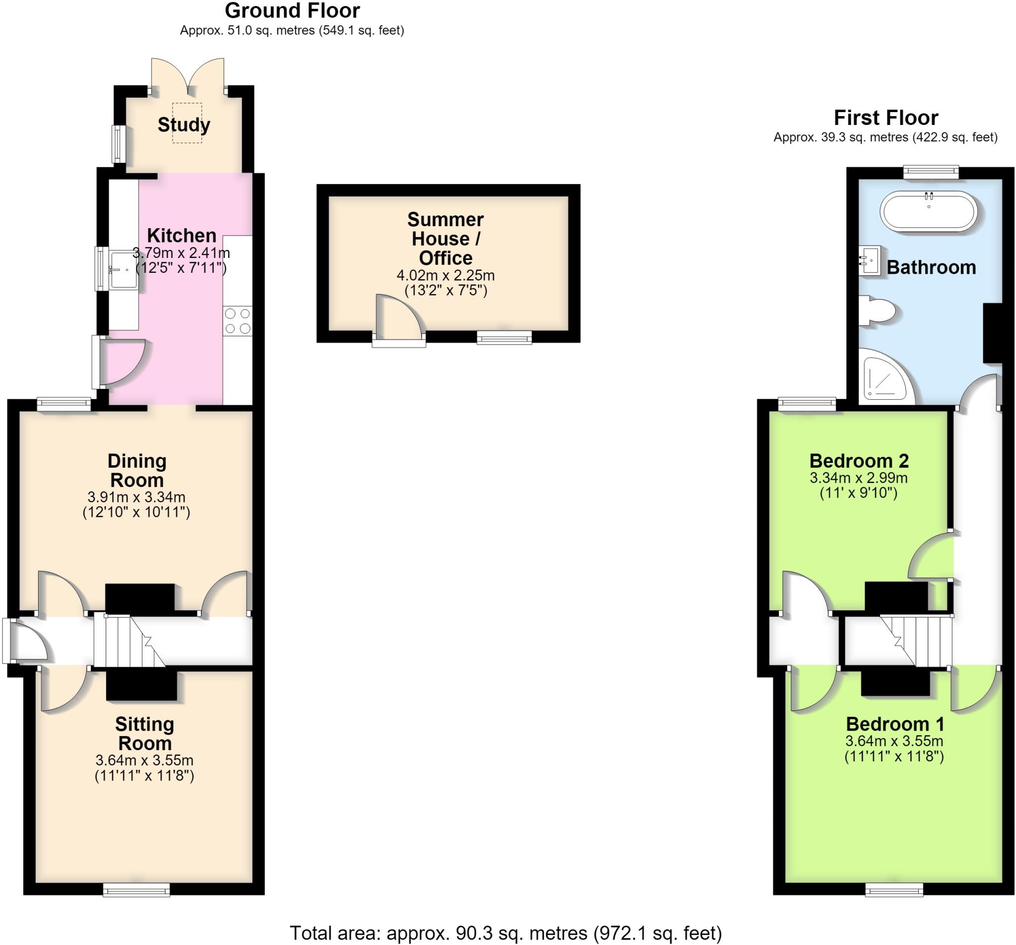 6, Lindsey Road, Bishops Stortford floorplan