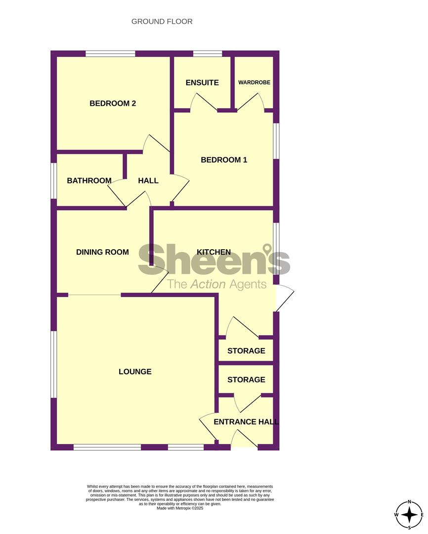 23, Greenlawns, St. Osyth Road East, Little Clacton floorplan
