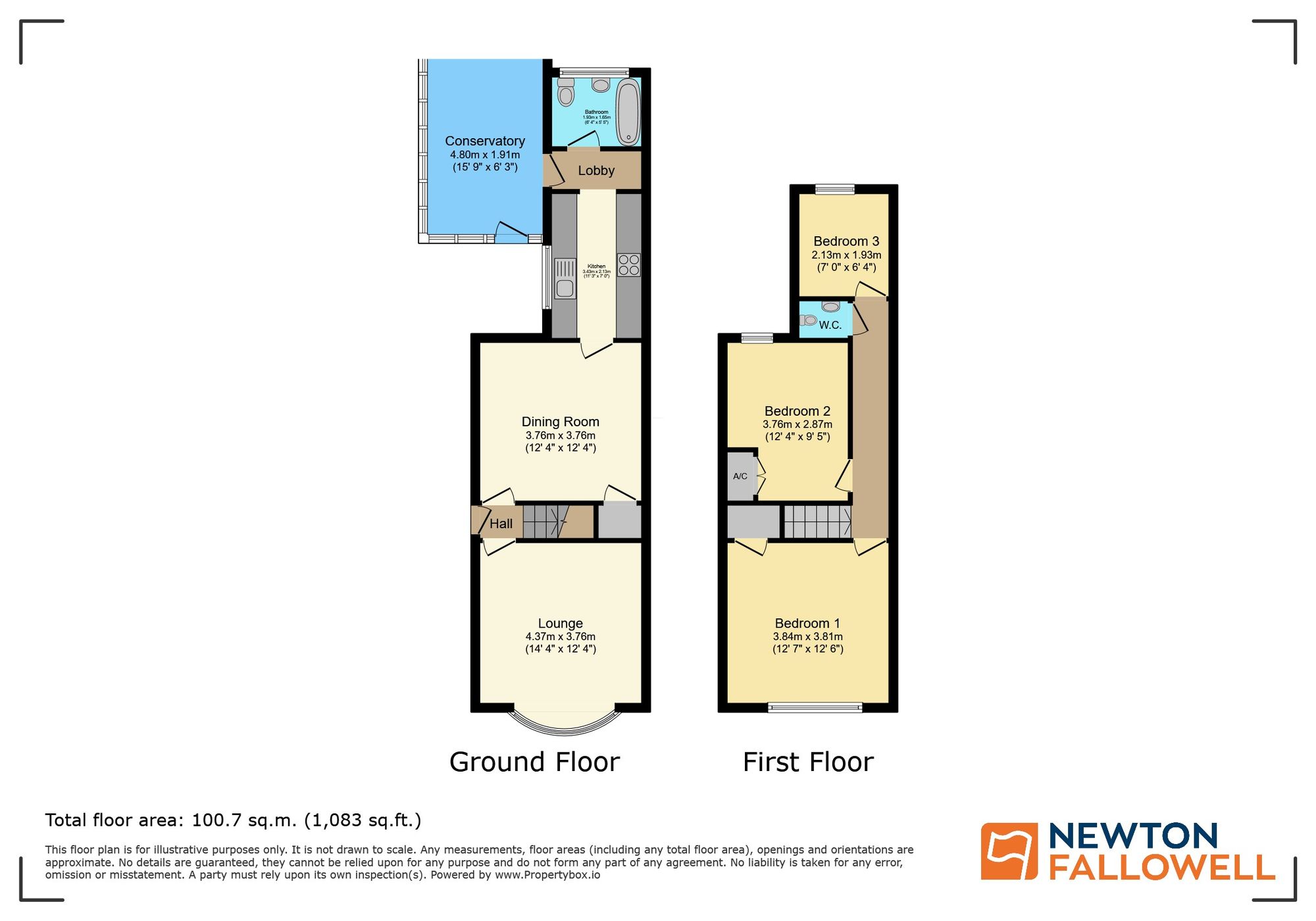 447 Gateford Road, Worksop floorplan