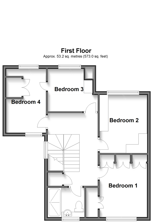 Pembury Close, Haywards Heath, West Sussex RH16, 4 bedroom semi