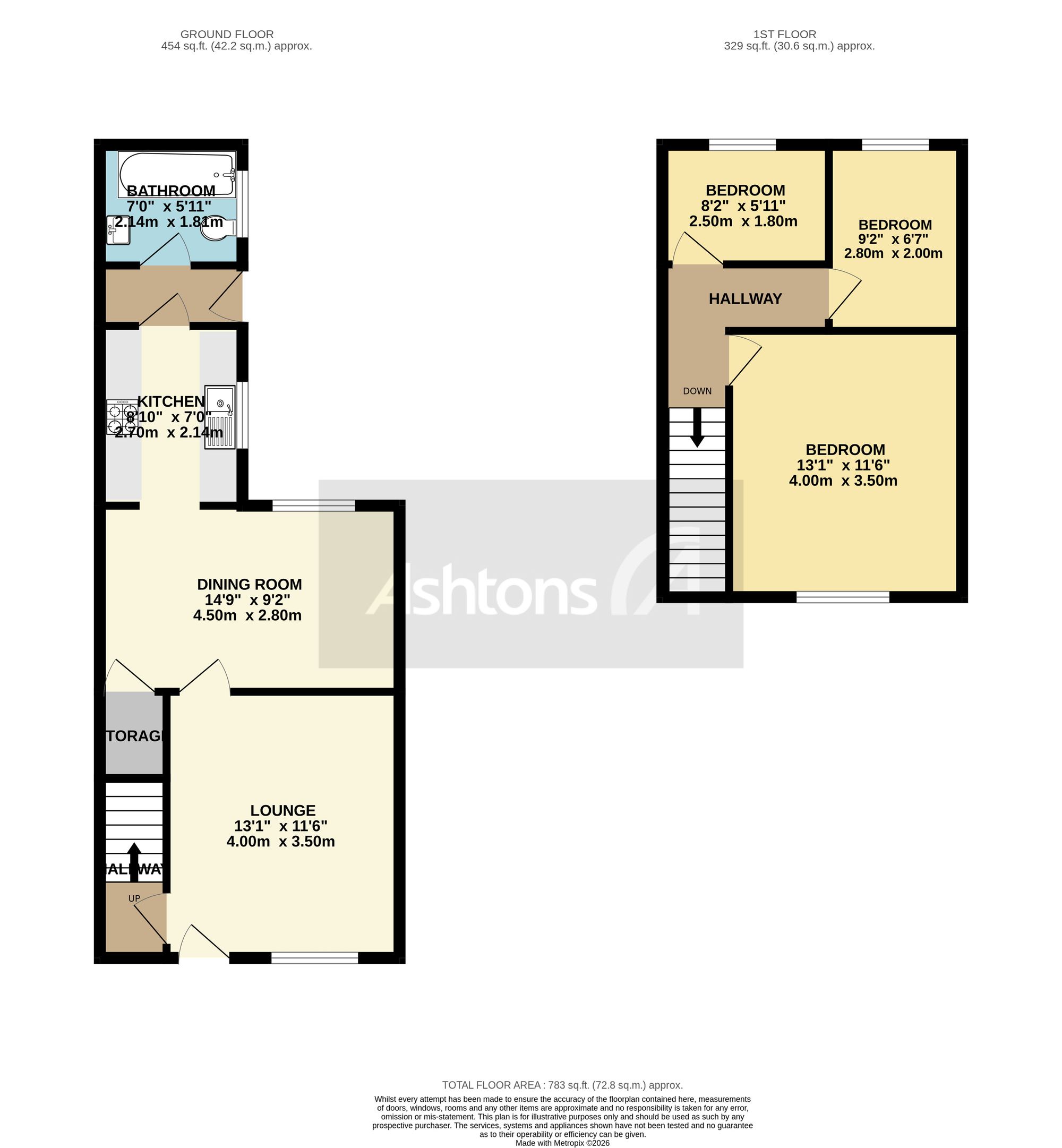 10 Bulls Head Cottages Golborne Dale Road, Newton-Le-Willows floorplan