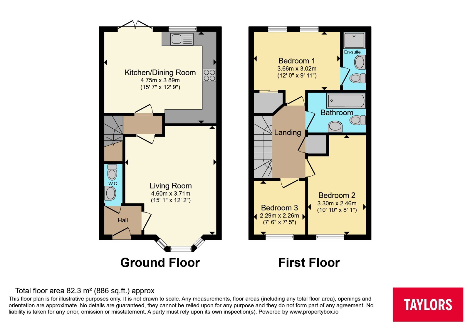 35, Hovingham Drive, Bedford floorplan