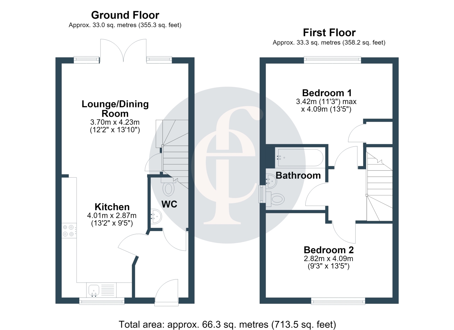 22, Strickland Drive, Stratford-Upon-Avon floorplan