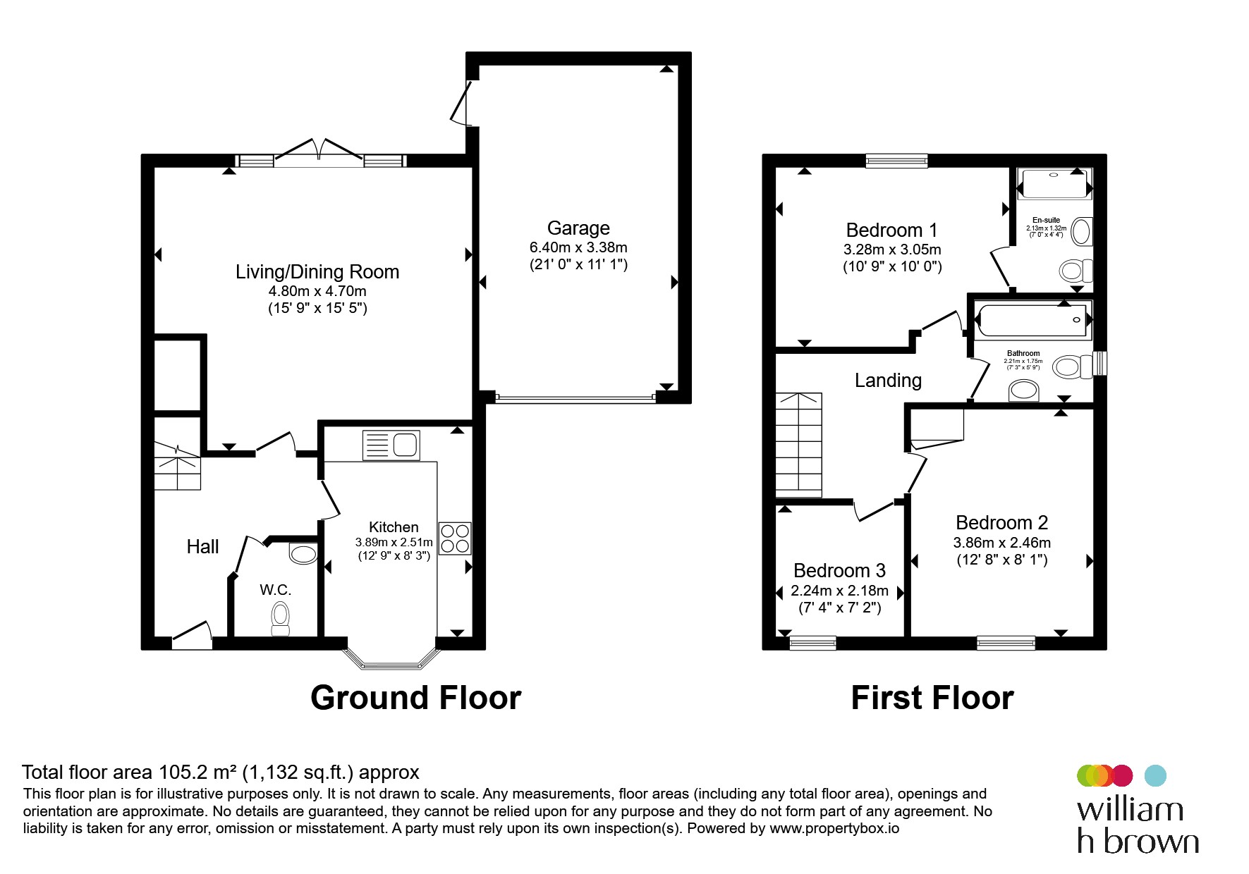 Harvey Close, Norwich floorplan