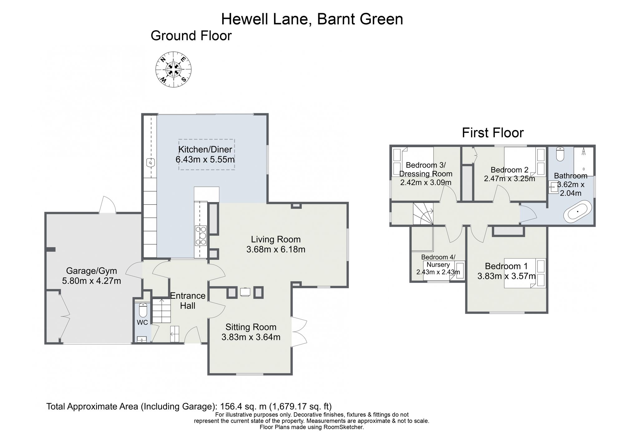 2 Hewell Lane, Birmingham floorplan