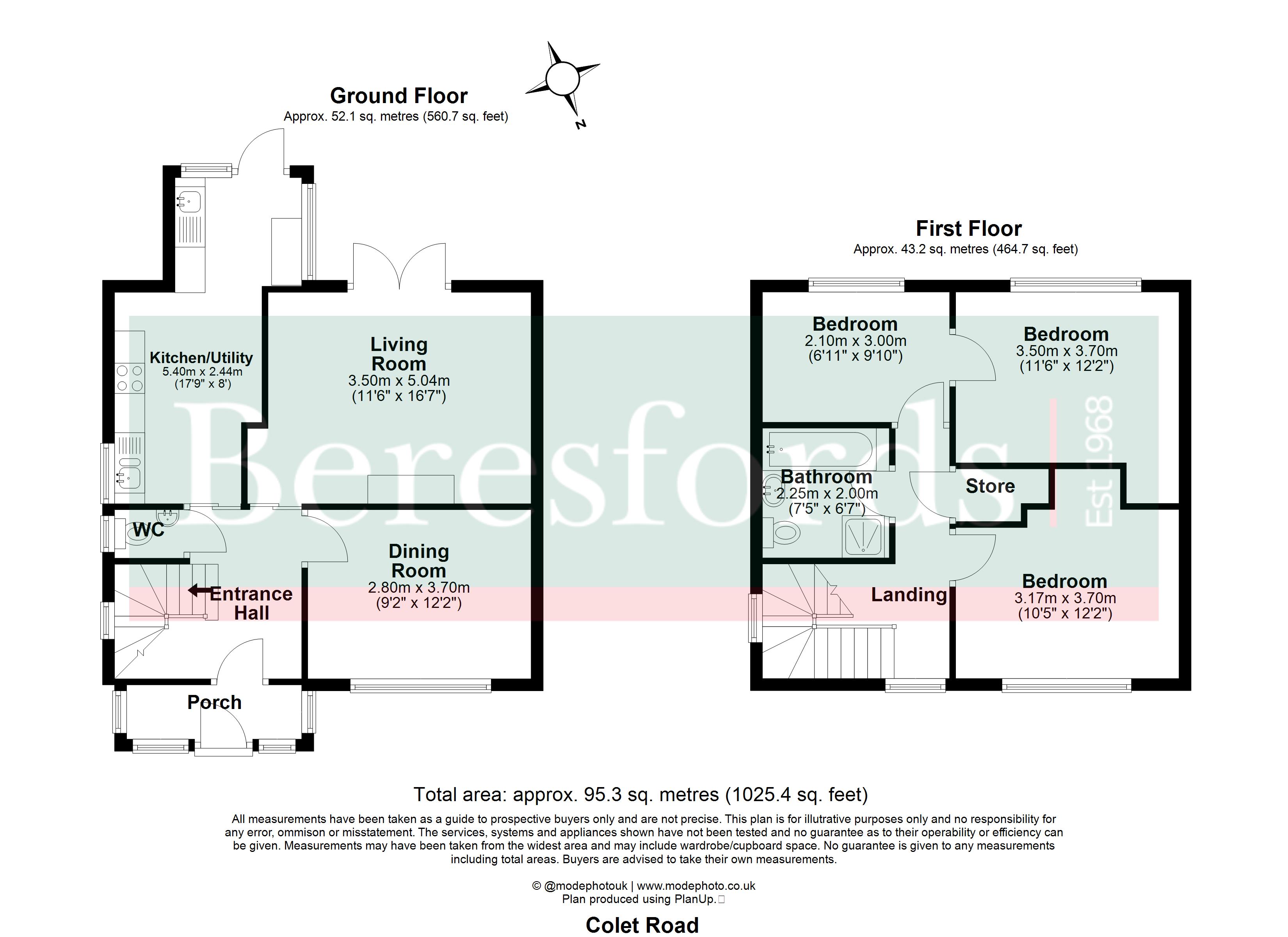 42, Colet Road, Brentwood floorplan