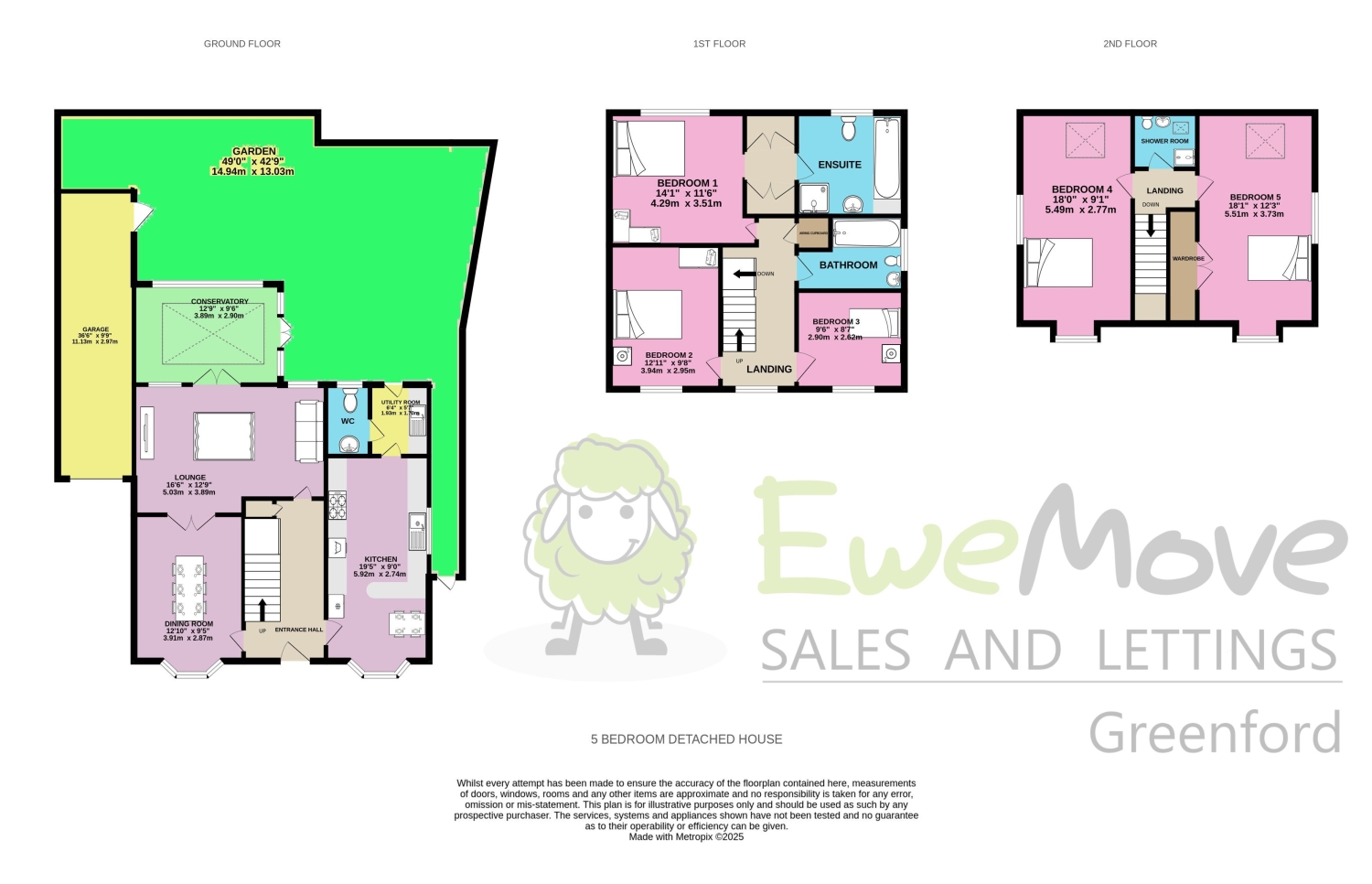 2, Royce Grove, Watford floorplan