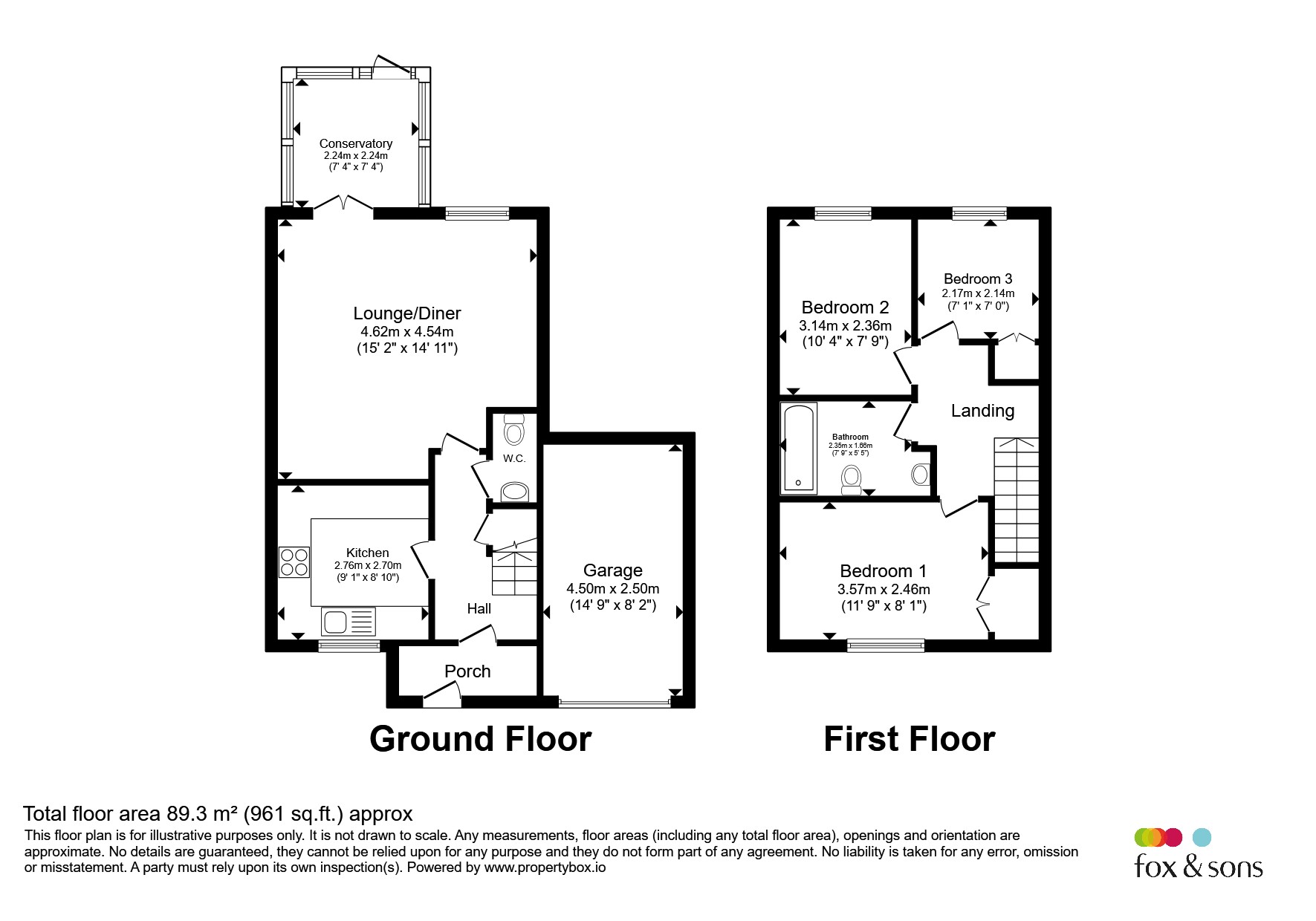 28, Orchard Rise, CREWKERNE floorplan