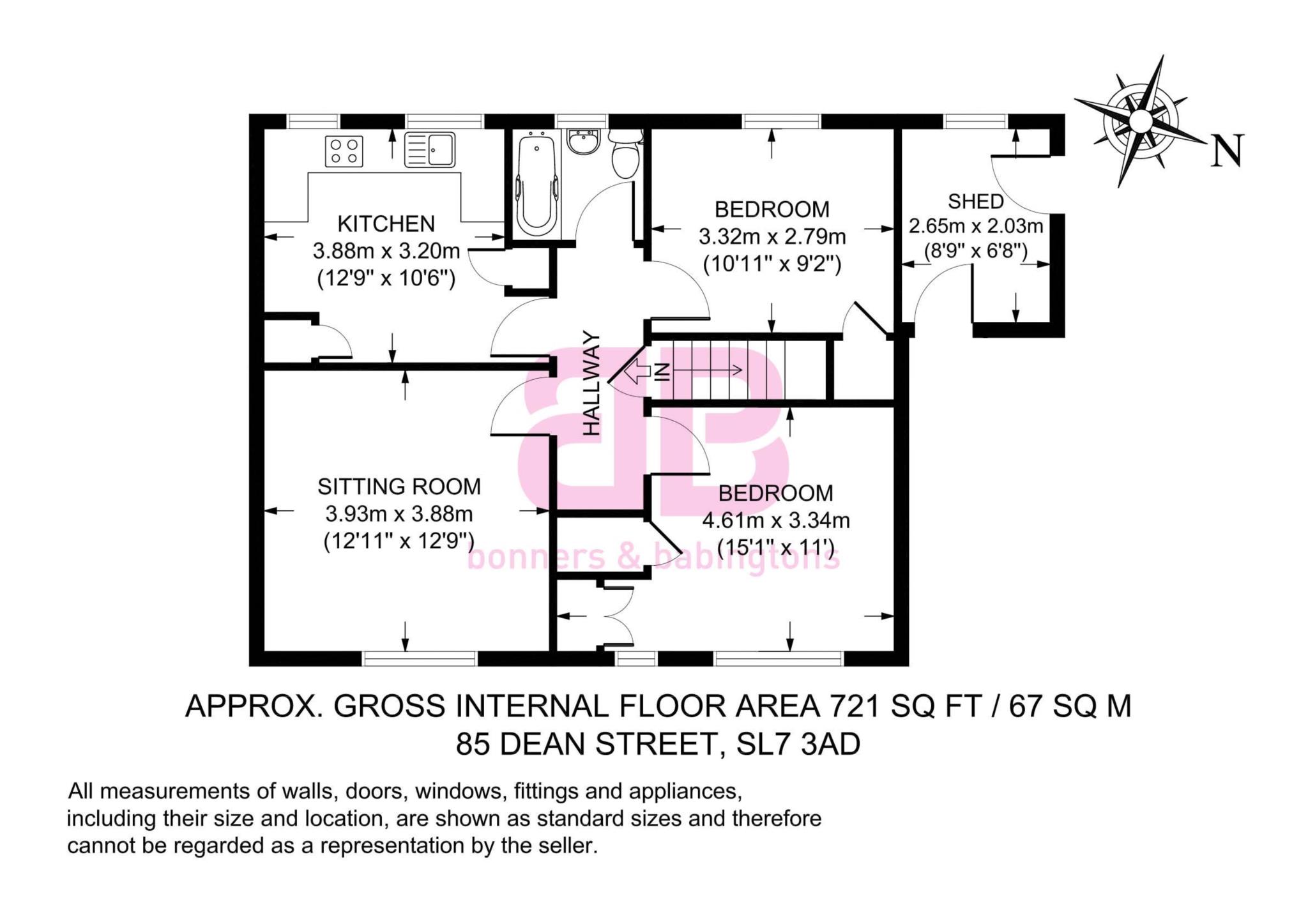 2 Bedrooms Maisonette for sale in Dean Street, Marlow SL7