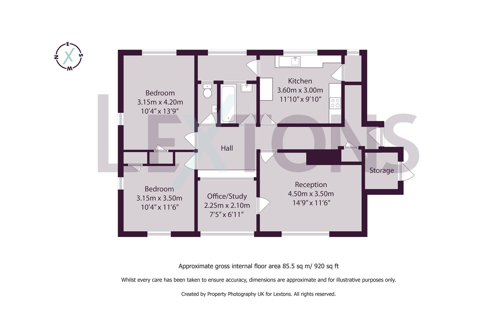 2 Bedrooms Flat for sale in Canterbury Drive, Brighton BN2
