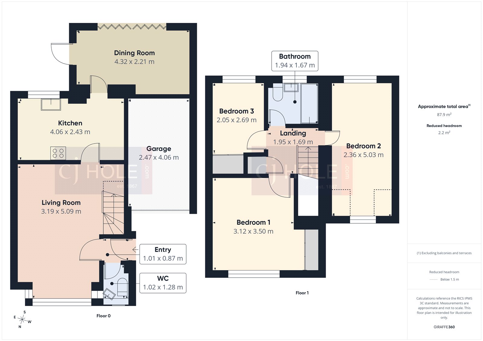 10, Long Close, Bristol floorplan