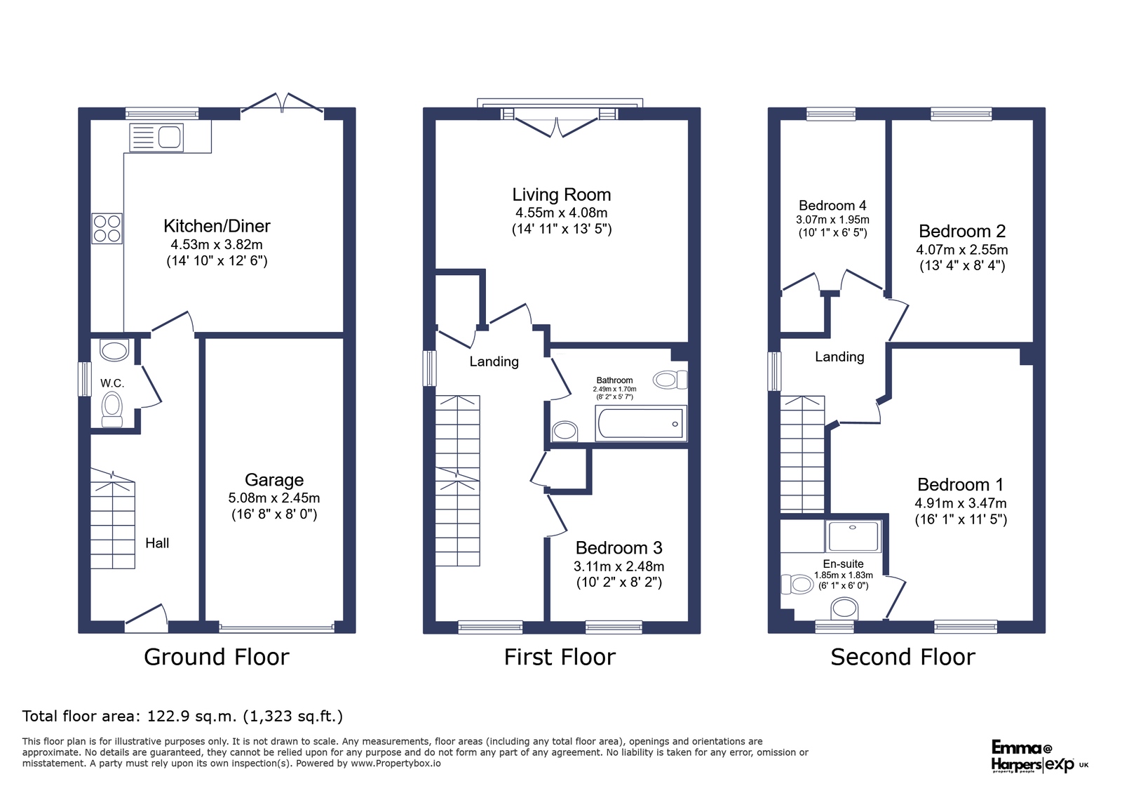7, Halleypike Close, Blyth floorplan