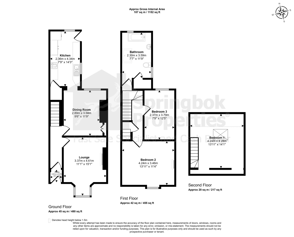50, Musgrave Street,, Penrith floorplan