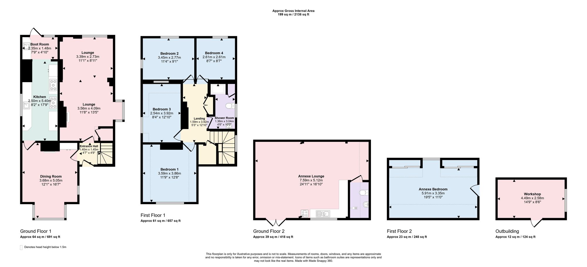 Linnets Barn Wintershill, Southampton floorplan