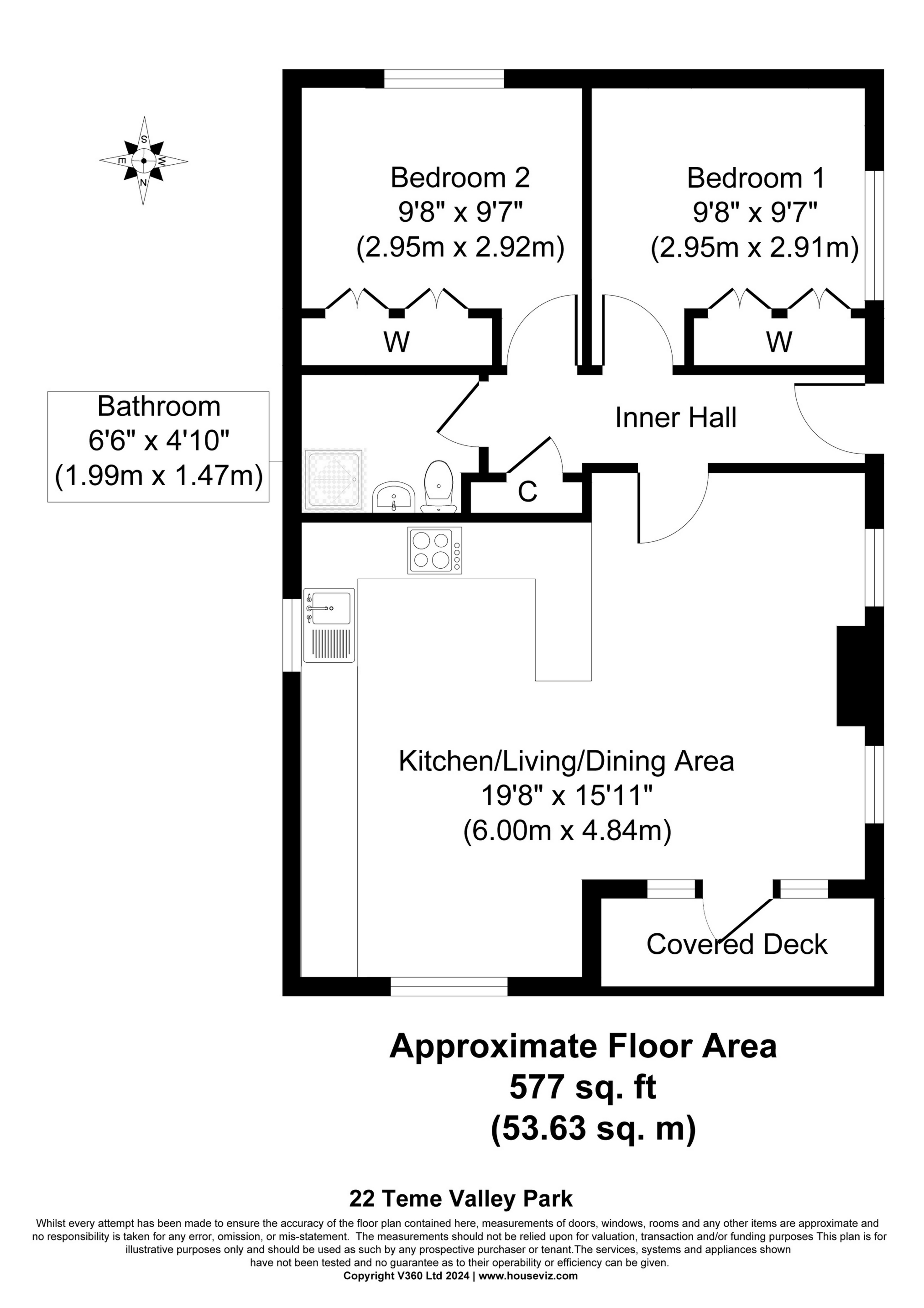 22, Teme Valley Park, Tenbury Wells floorplan