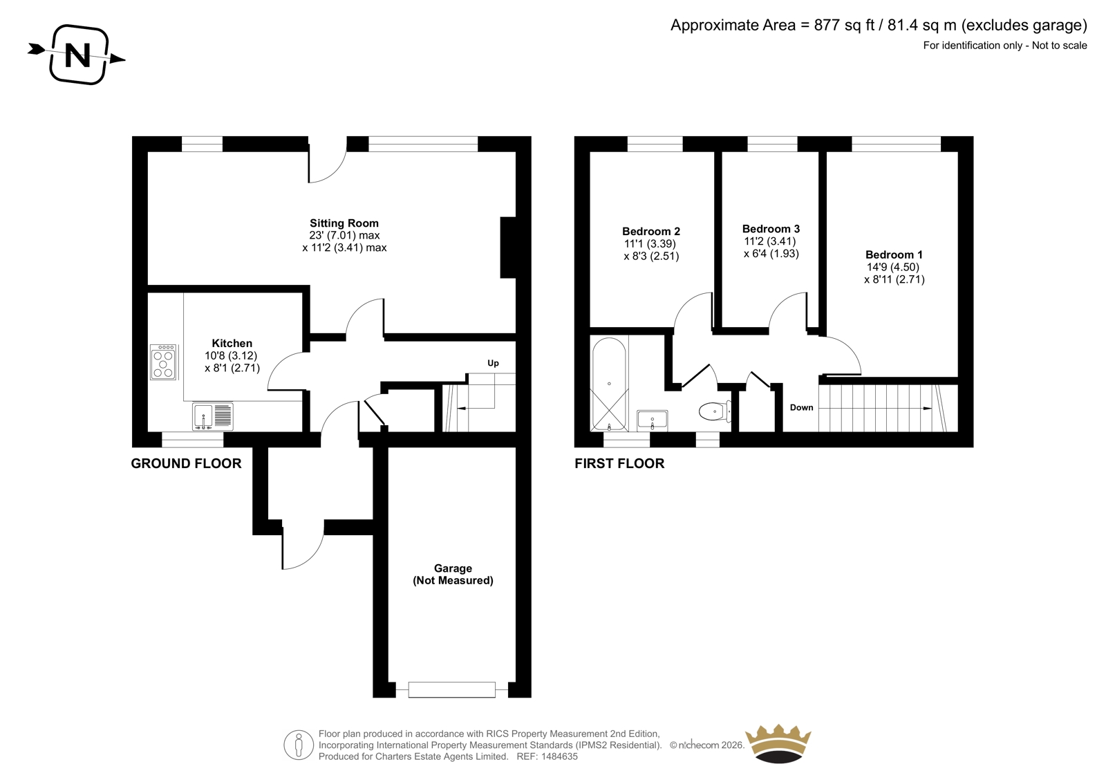 13, Solent Close, Hampshire floorplan
