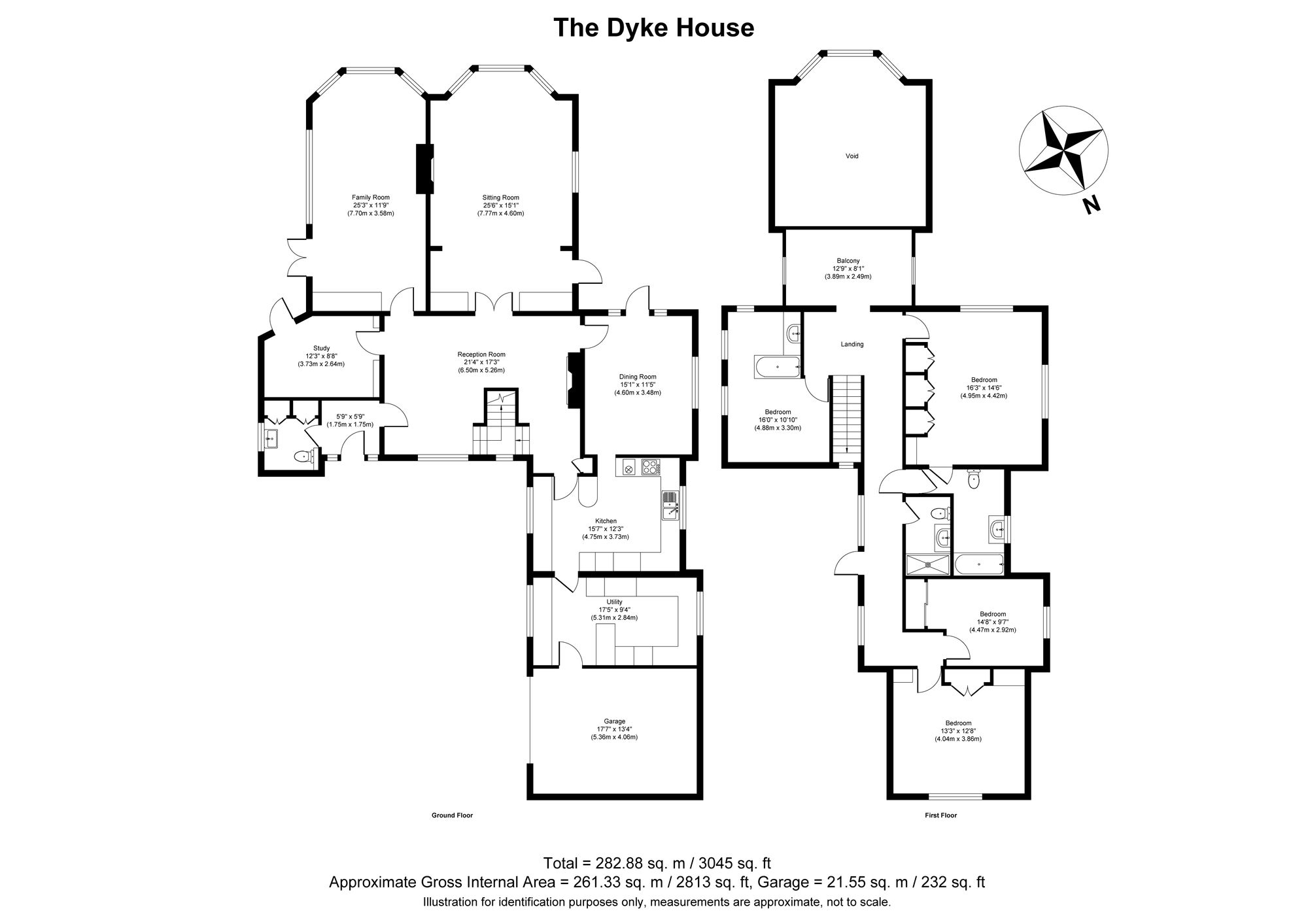 The Dyke House Bosham Hoe, Chichester floorplan