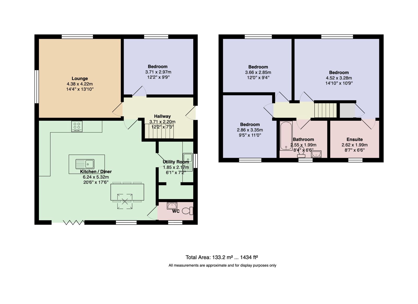 13, Grasmere Road, Oldham floorplan